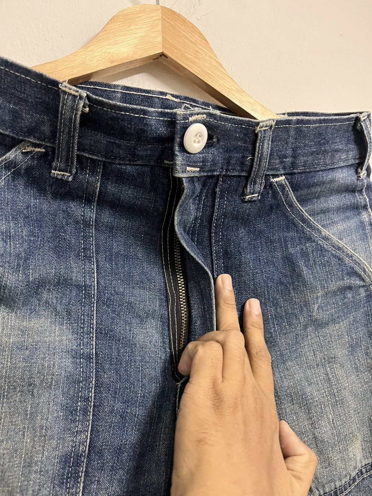 Full Count & Co. 💥Gung Ho Carpenter Workwear Jeans Size US 30 / EU 46 - 9 Thumbnail
