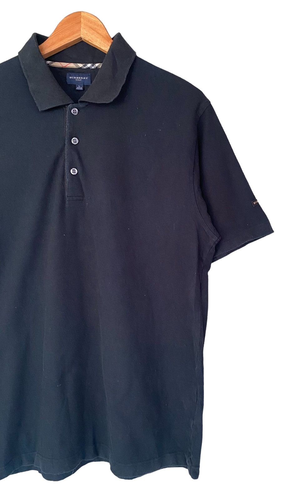 Burberry Burberry Golf Polo Shirt (L) Size US L / EU 52-54 / 3 - 2 Thumbnail