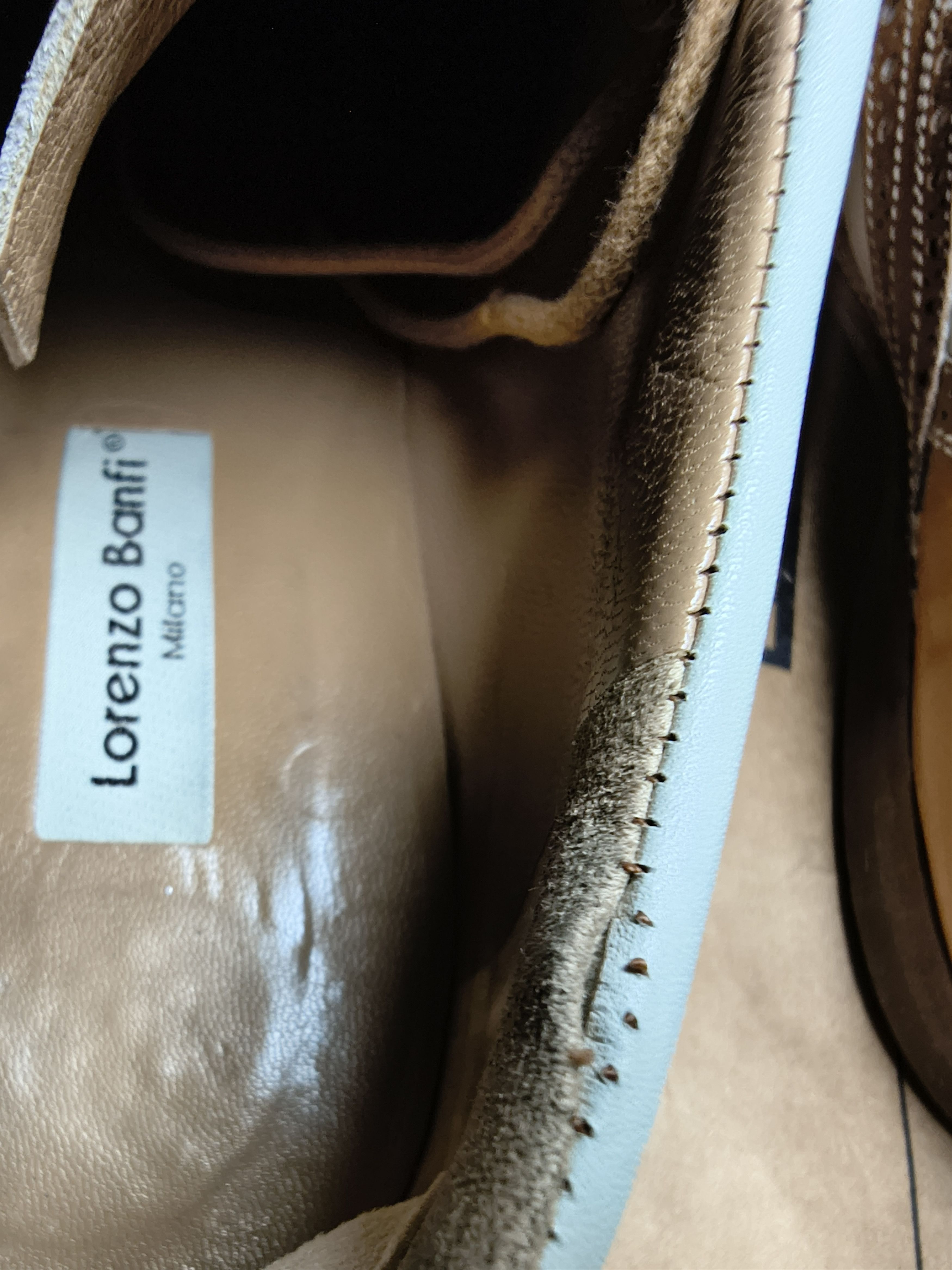 Other Lorenzo Banfi Milano Men Two Tone Brogue dress shoes Size 12 Size US 12 / EU 45 - 13 Thumbnail