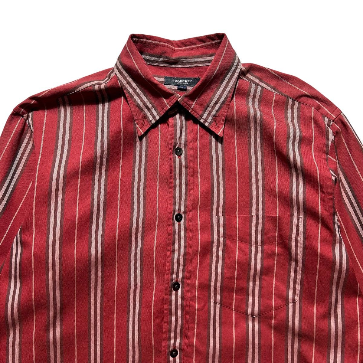 Burberry Vintage Burberry Button Up Shirt Size US L / EU 52-54 / 3 - 2 Thumbnail