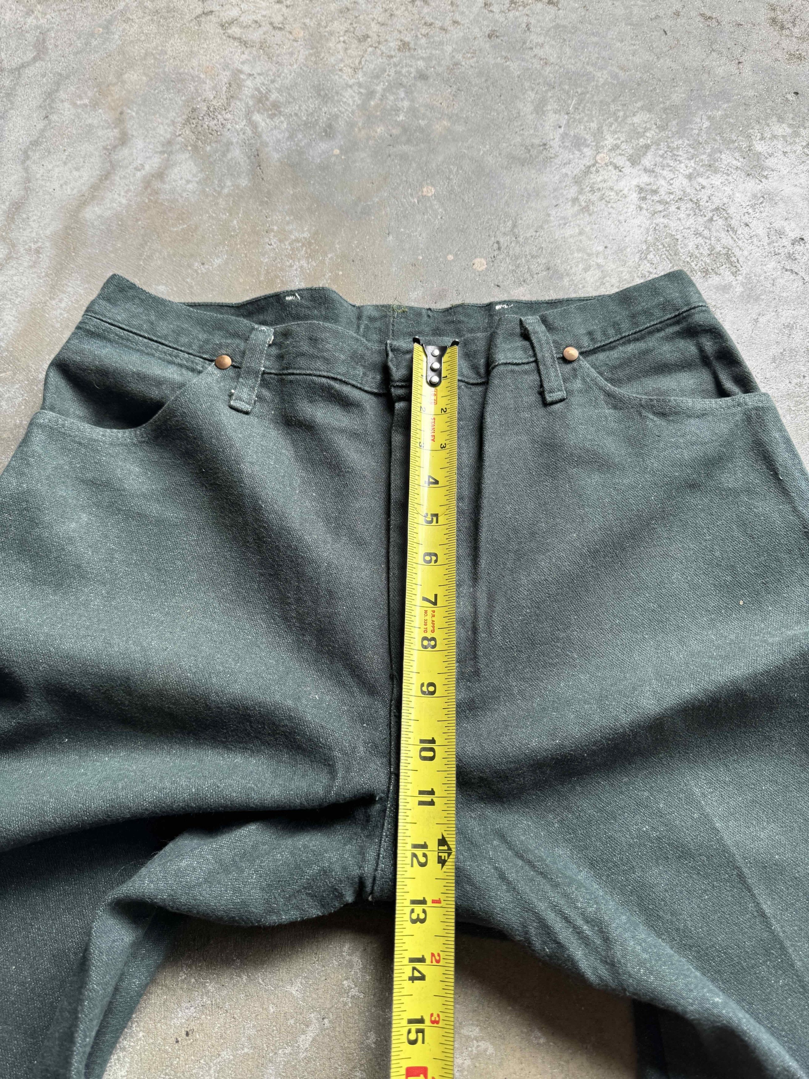 Wrangler 🌲BEAUTIFUL DEEP GREEN VINTAGE WRANGLER - MADE IN USA Size US 34 / EU 50 - 8 Thumbnail