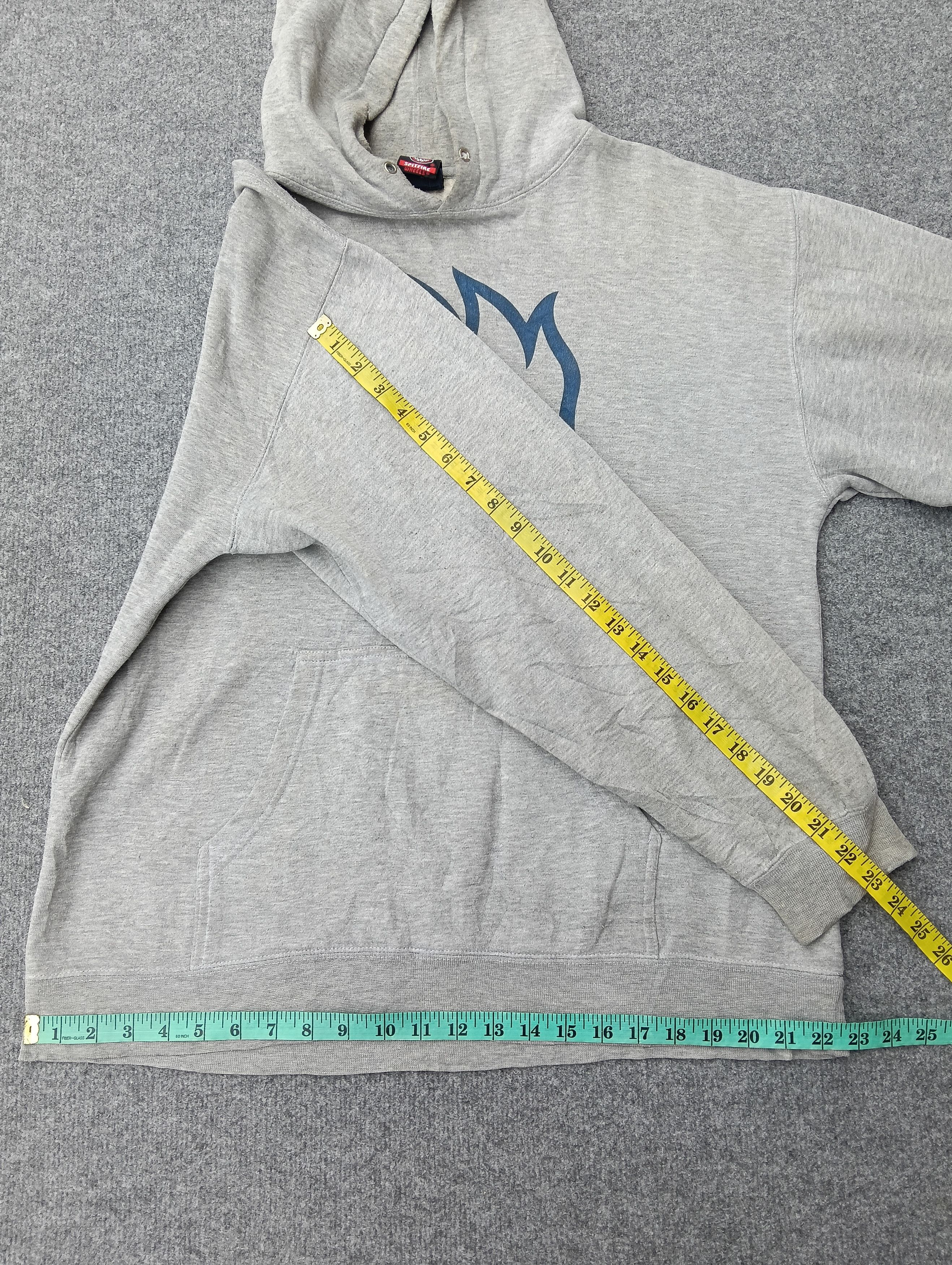 Spitfire Vintage Spitfire Wheels Bighead Logo Grey Hoodie Streetwear Size US M / EU 48-50 / 2 - 7 Thumbnail