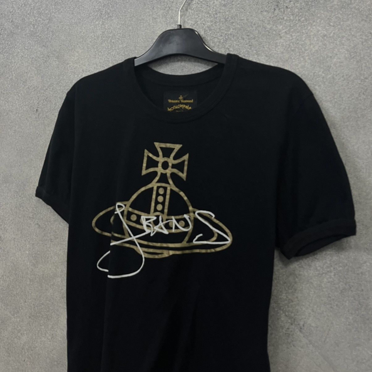 Vivienne Westwood Vivienne Westwood Big Logo T shirt Black Size M Size US M / EU 48-50 / 2 - 2 Thumbnail