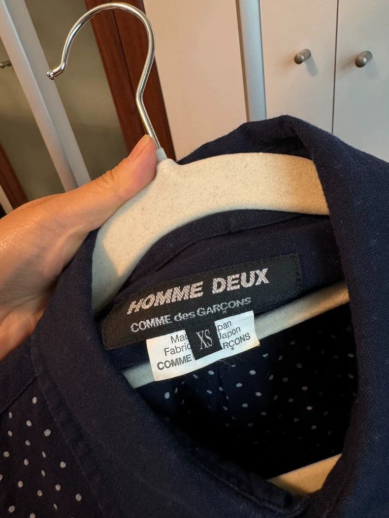 Comme des Garcons Comme Des Garcons Polka dot dark patterned long sleeved shi Size US S / EU 44-46 / 1 - 8 Thumbnail