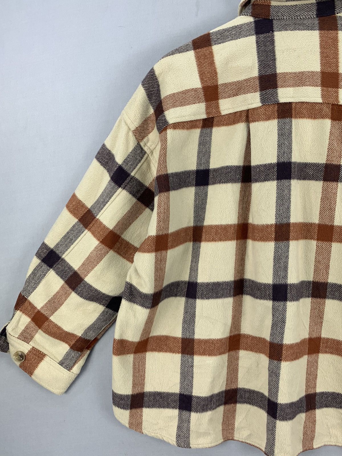 CPO Cepo Work & Military Plaid CPO Flannel Jacket Size US XL / EU 56 / 4 - 9 Thumbnail
