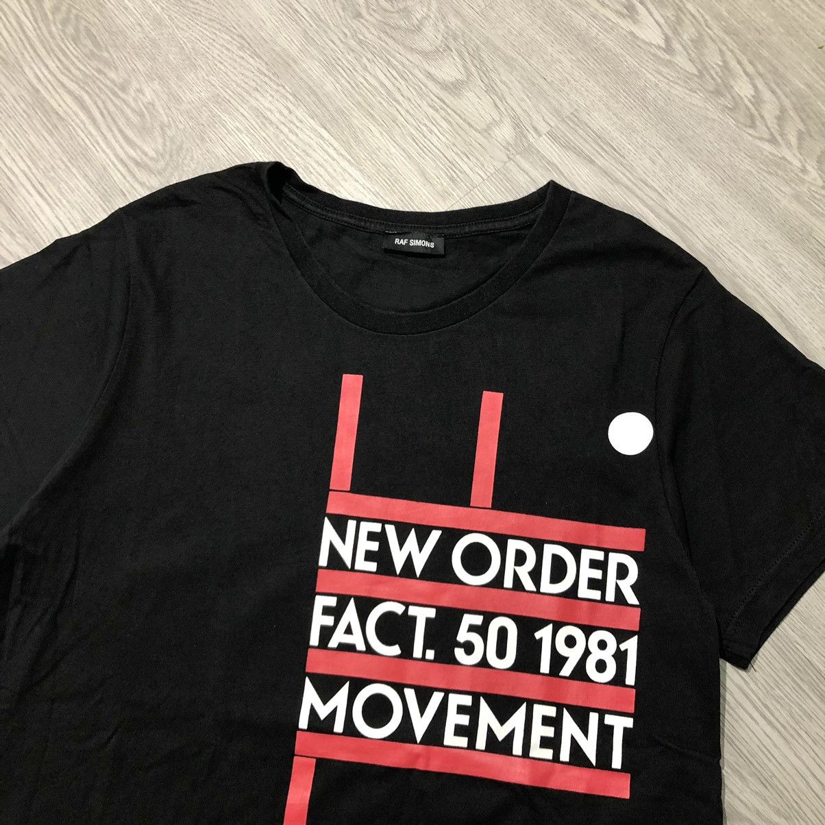 トップス RAF SIMONS 18SS Joy Division Flowers Tee RAF SIMONS 18SS Joy Division Flowers Tee JOY DIVISION New Order