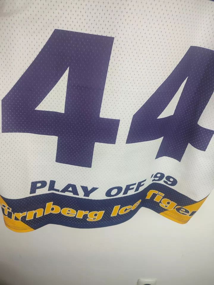 Vintage Vintage Ice Tigers Nuremberg play off 1999 #44 Grant Size US XXL / EU 58 / 5 - 10 Thumbnail