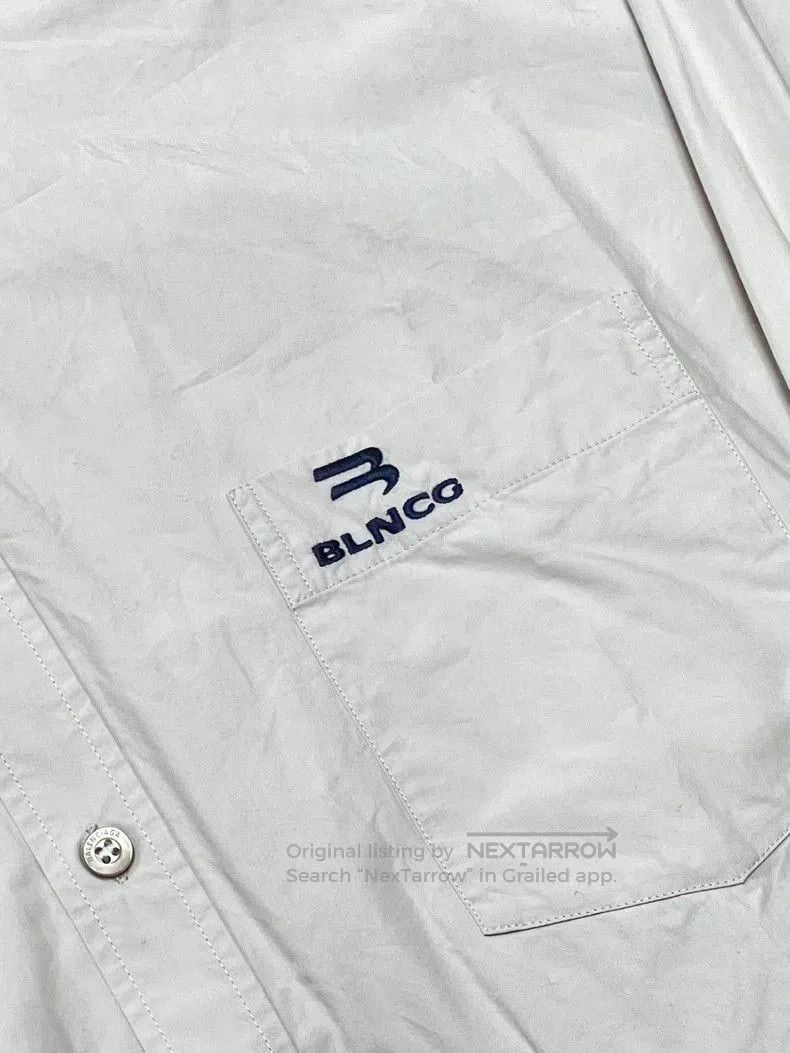 Balenciaga Balenciaga Double Hook Embroidered Shirt. Size US M / EU 48-50 / 2 - 2 Thumbnail