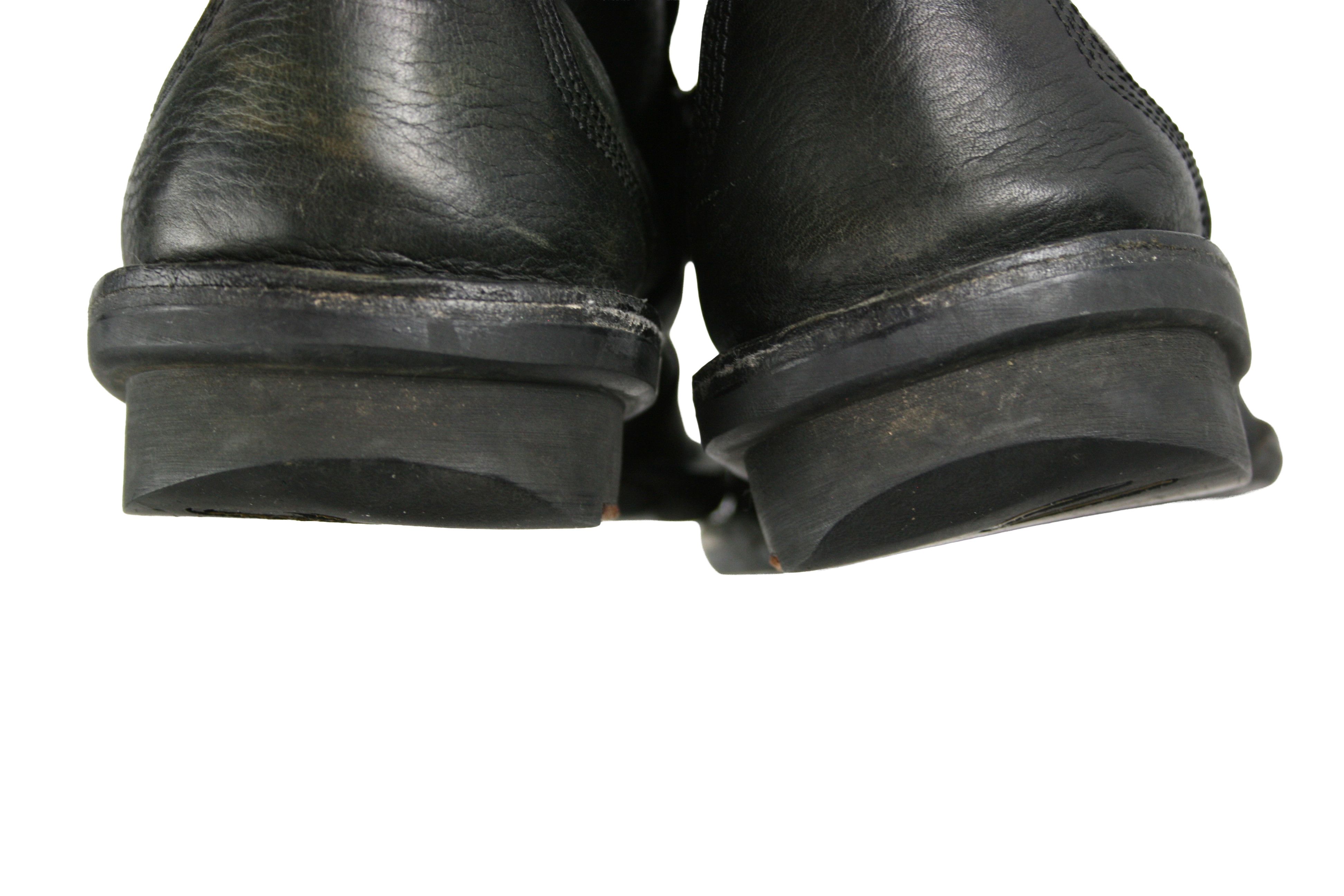 Diesel 00S Industrial Avant Garde Y2K Biker Purnell Boots Vintage Size US 11 / EU 44 - 10 Thumbnail