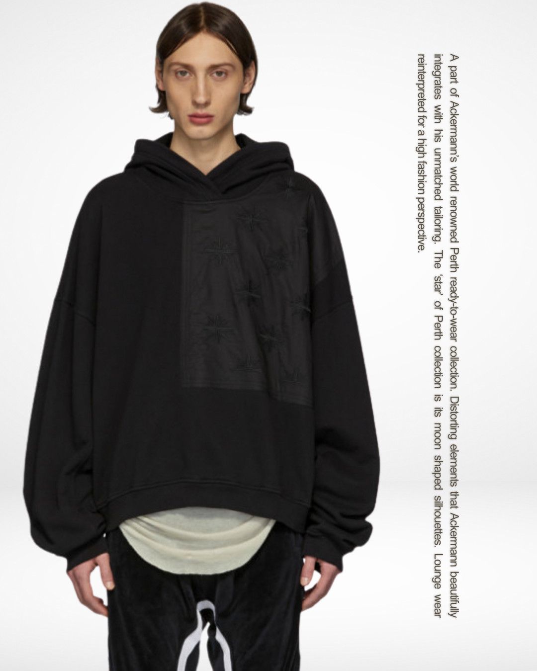 Haider Ackermann SS20 Zia Suns Moon Shaped Perth Hoodie Size US M / EU 48-50 / 2 - 2 Thumbnail