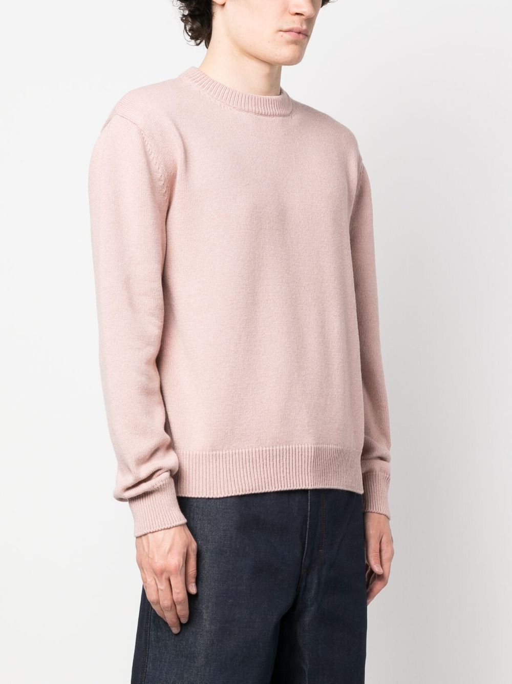 Jil Sander o1y1124 Cotton Cashmere Sweater in Pink Size US M / EU 48-50 / 2 - 3 Thumbnail