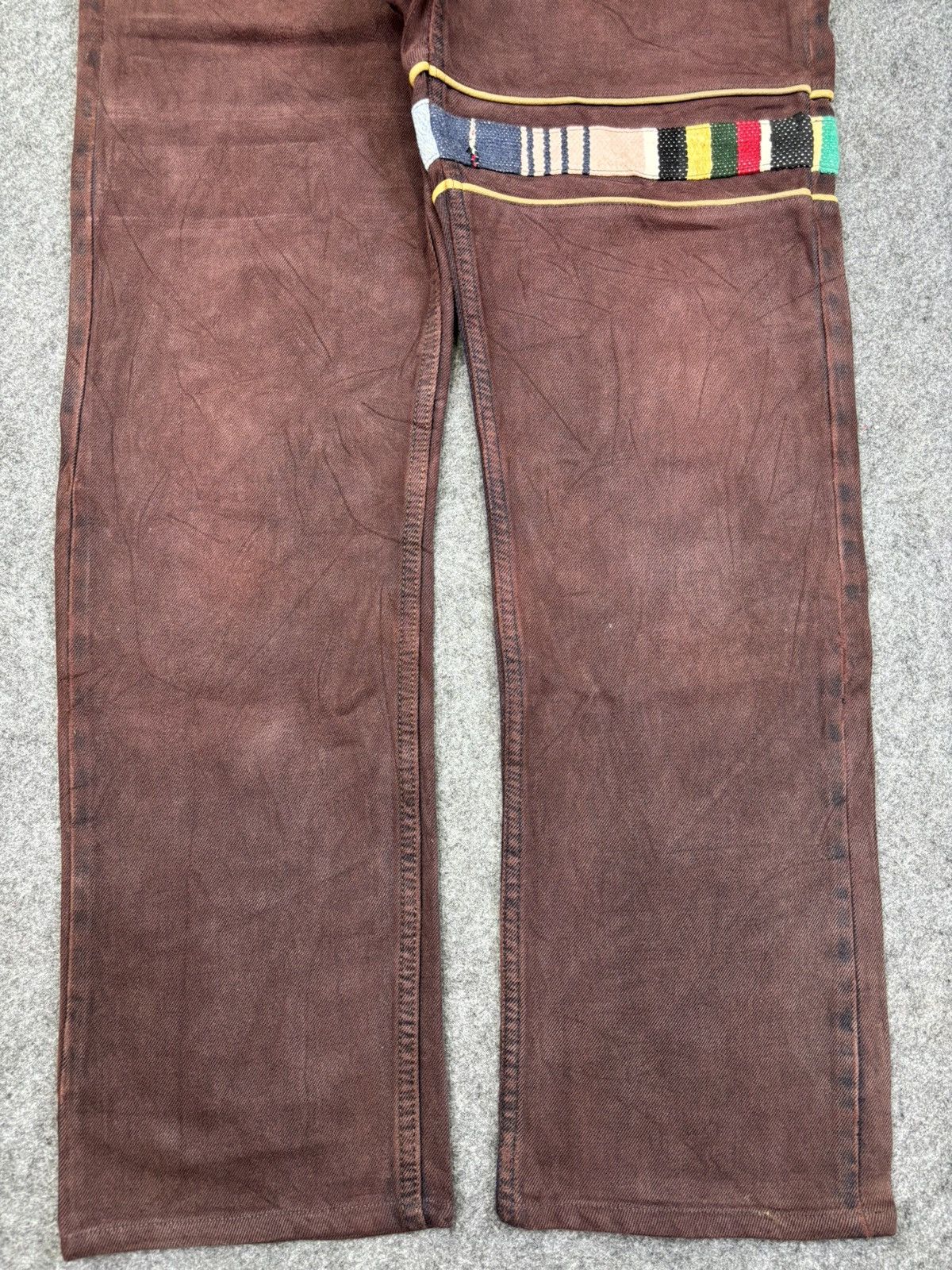 Designer Levis Reconstructed by Kalimera Japan Designer Denim F754 Size US 30 / EU 46 - 4 Thumbnail