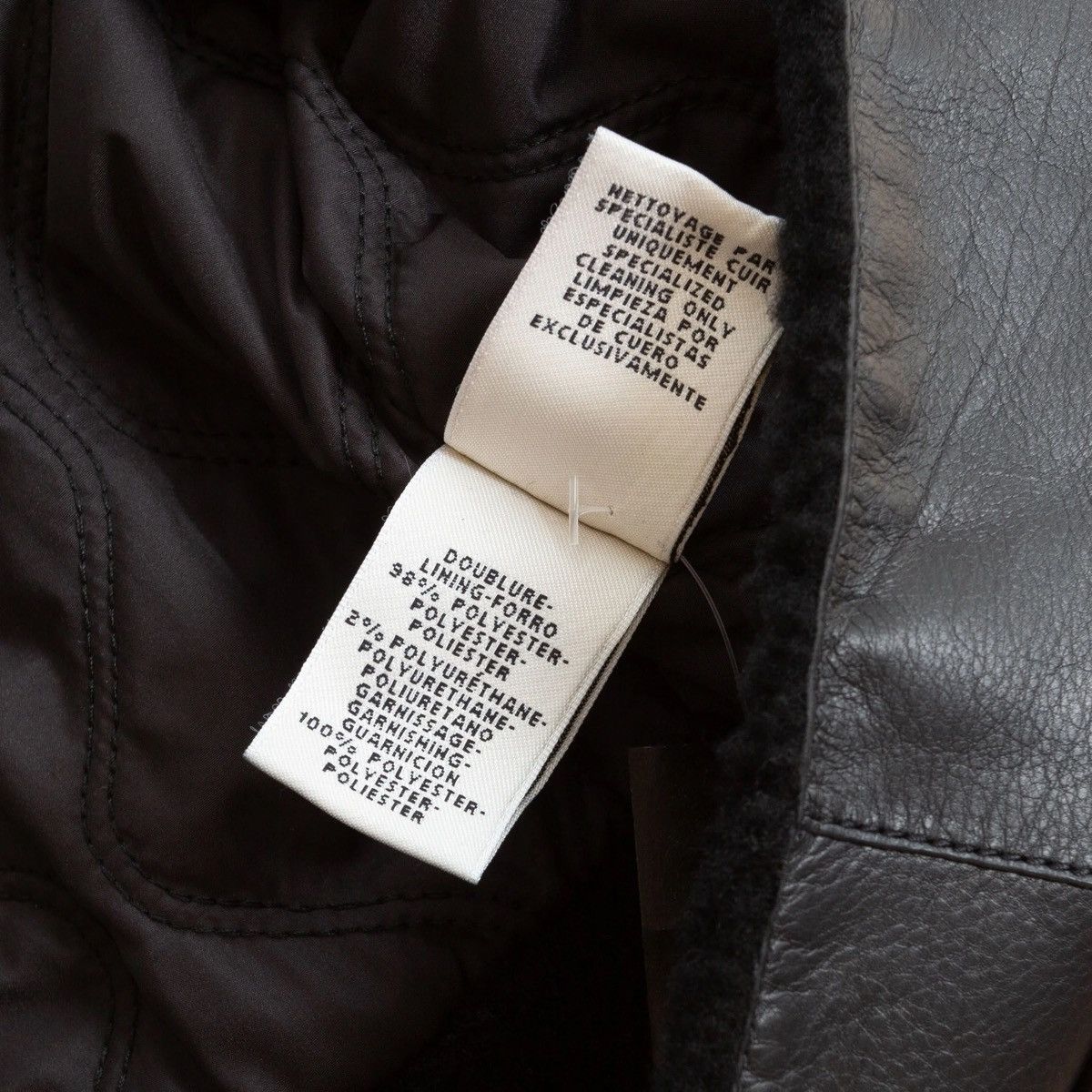 Hermes Hermes Shearling Cropped Leather Jacket Size XS / US 0-2 / IT 36-38 - 15 Thumbnail