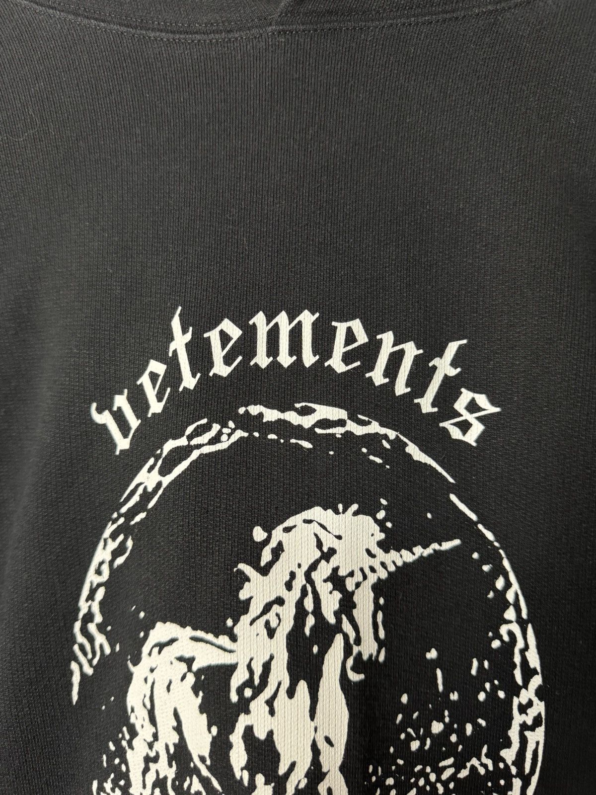 Vetements Vetements Unicorn hoodie black FW18 Avantgarde luxury Size US M / EU 48-50 / 2 - 4 Thumbnail
