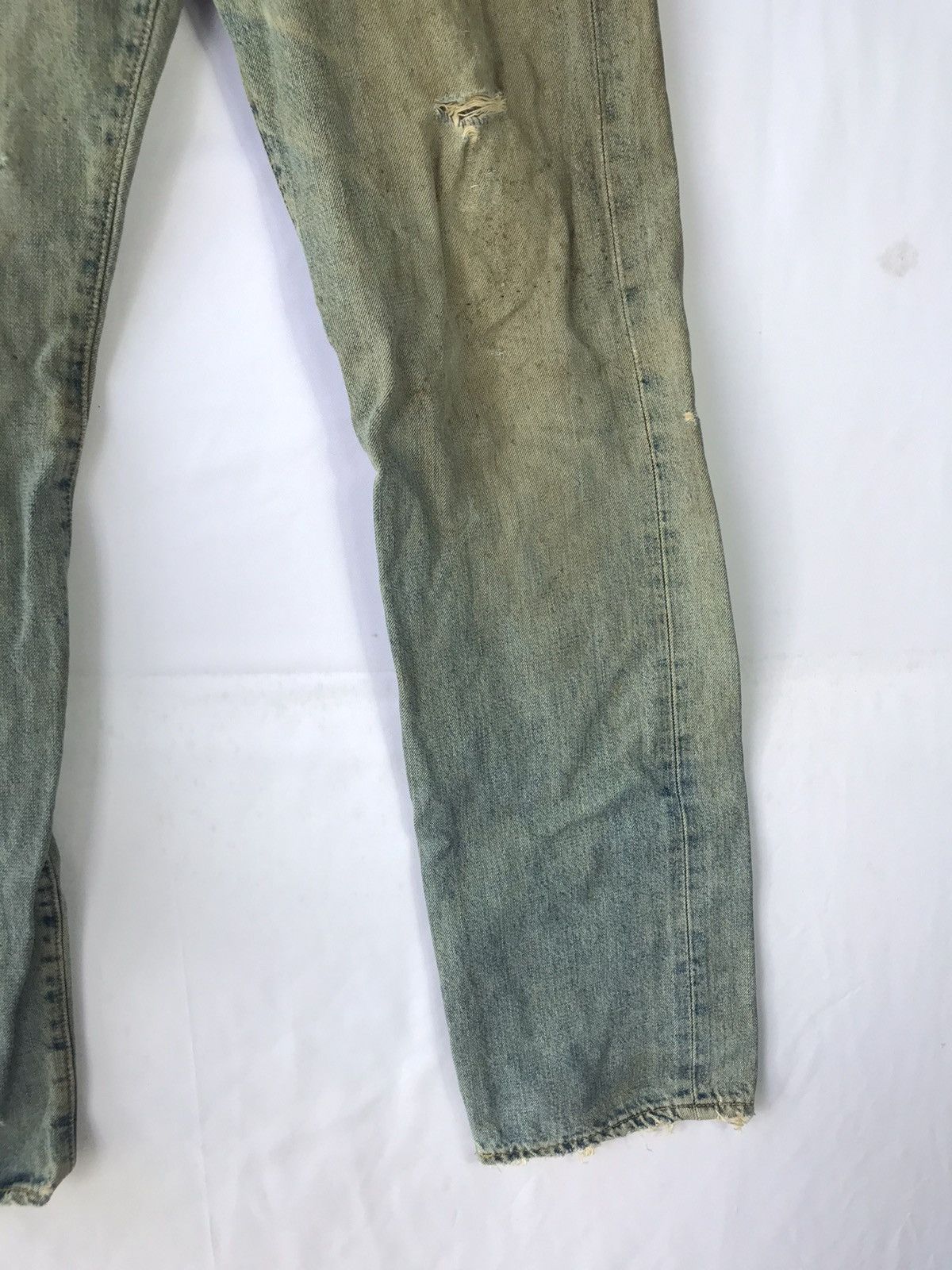 Levi's Vintage levis jeans distressed selvage Levi’s 702 3383 Size US 31 - 4 Thumbnail