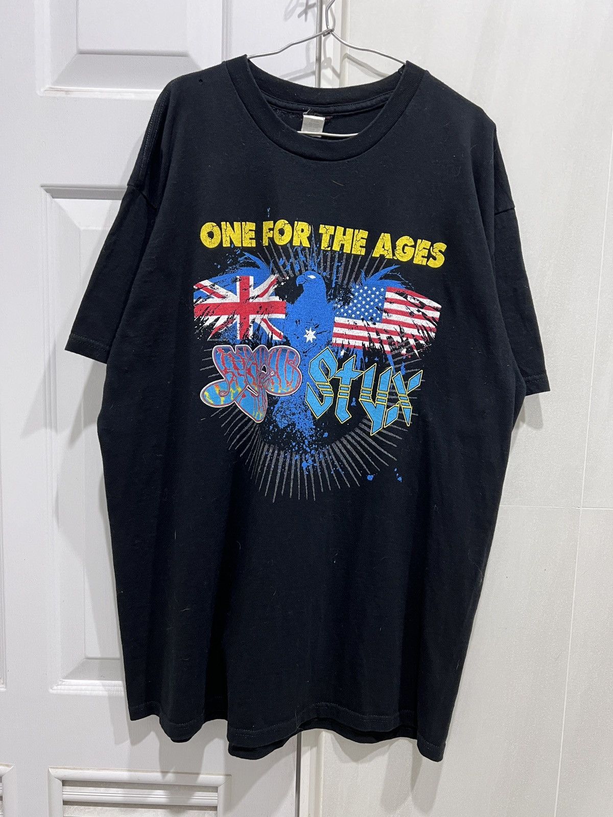 Band Tees × Vintage Vintage Y2K 2011 Yes Styx Tour Promo Tee Size US L / EU 52-54 / 3 - 2 Thumbnail