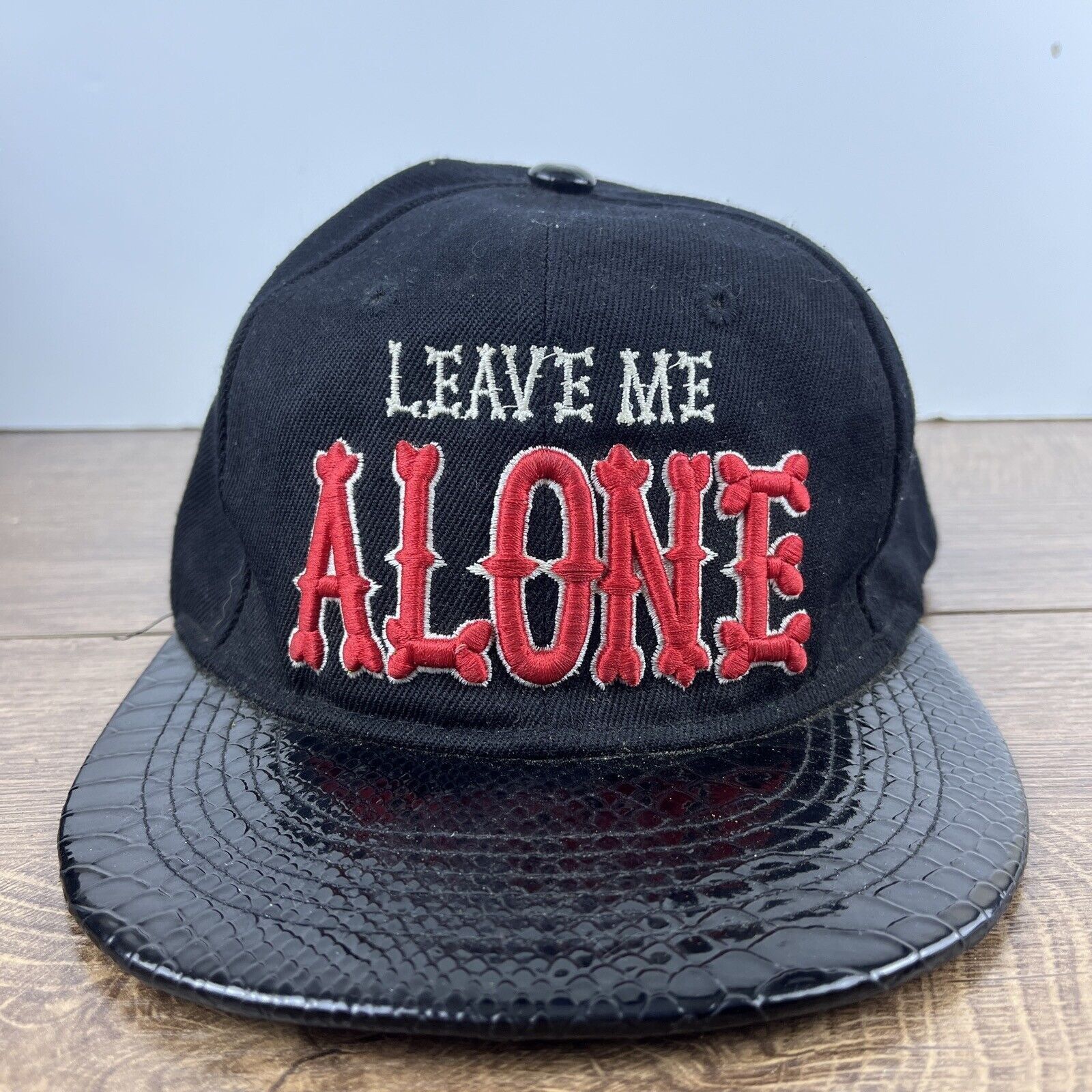 Other Leave Me Alone Hat Leave Me Alone Hat Snapback Adjustable Ad Size ONE SIZE - 2 Thumbnail