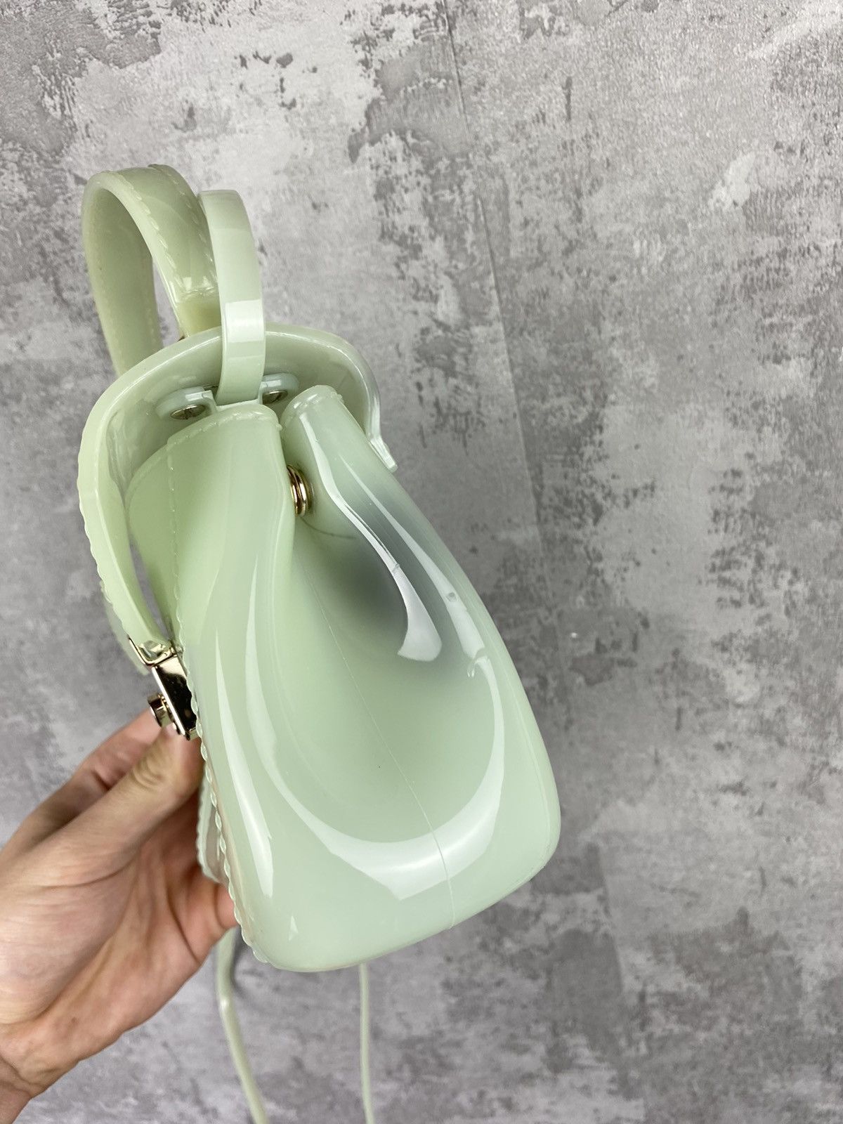 Furla Furla Candy S Bauletto Jelly Rubber Studded Bag Handbag Size ONE SIZE - 7 Thumbnail