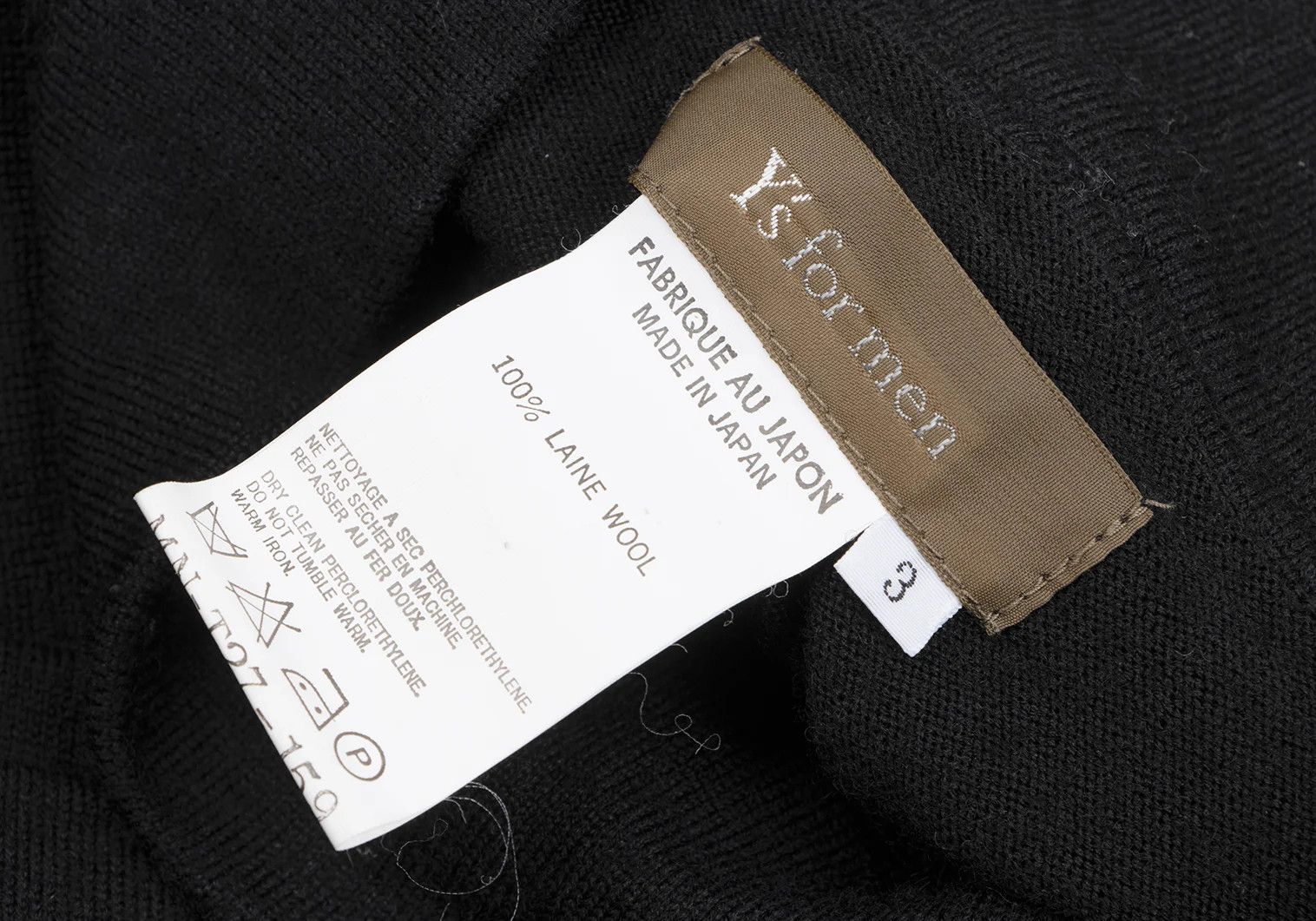 Jean Paul Gaultier Wool Shoulder Tape Patch Knit Sweater in Black Size 3 Size US L / EU 52-54 / 3 - 11 Thumbnail