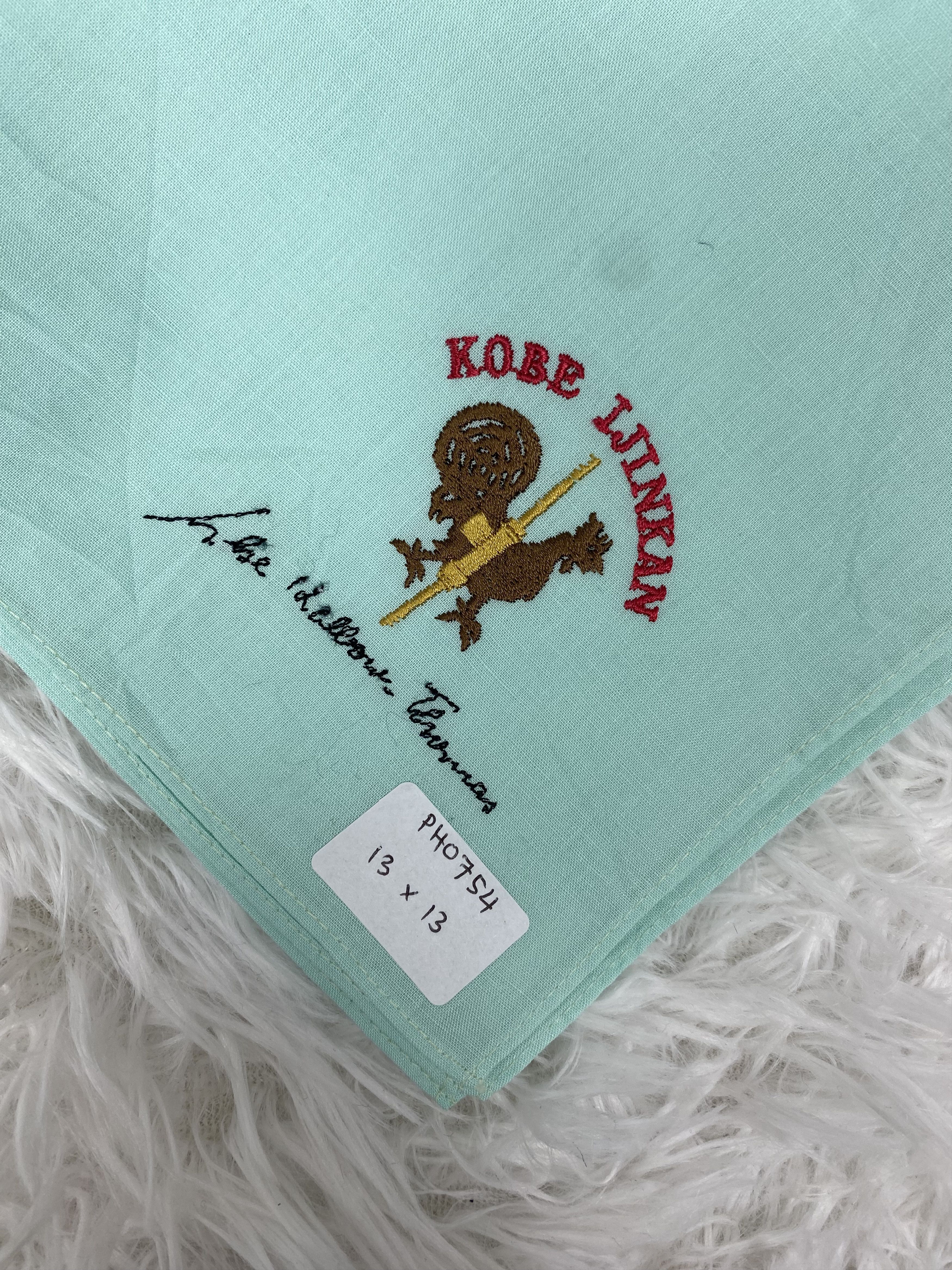 Vintage Vintage Kobe Ijinkan Handkerchief Neckerchief PH0754 Size ONE SIZE - 2 Thumbnail