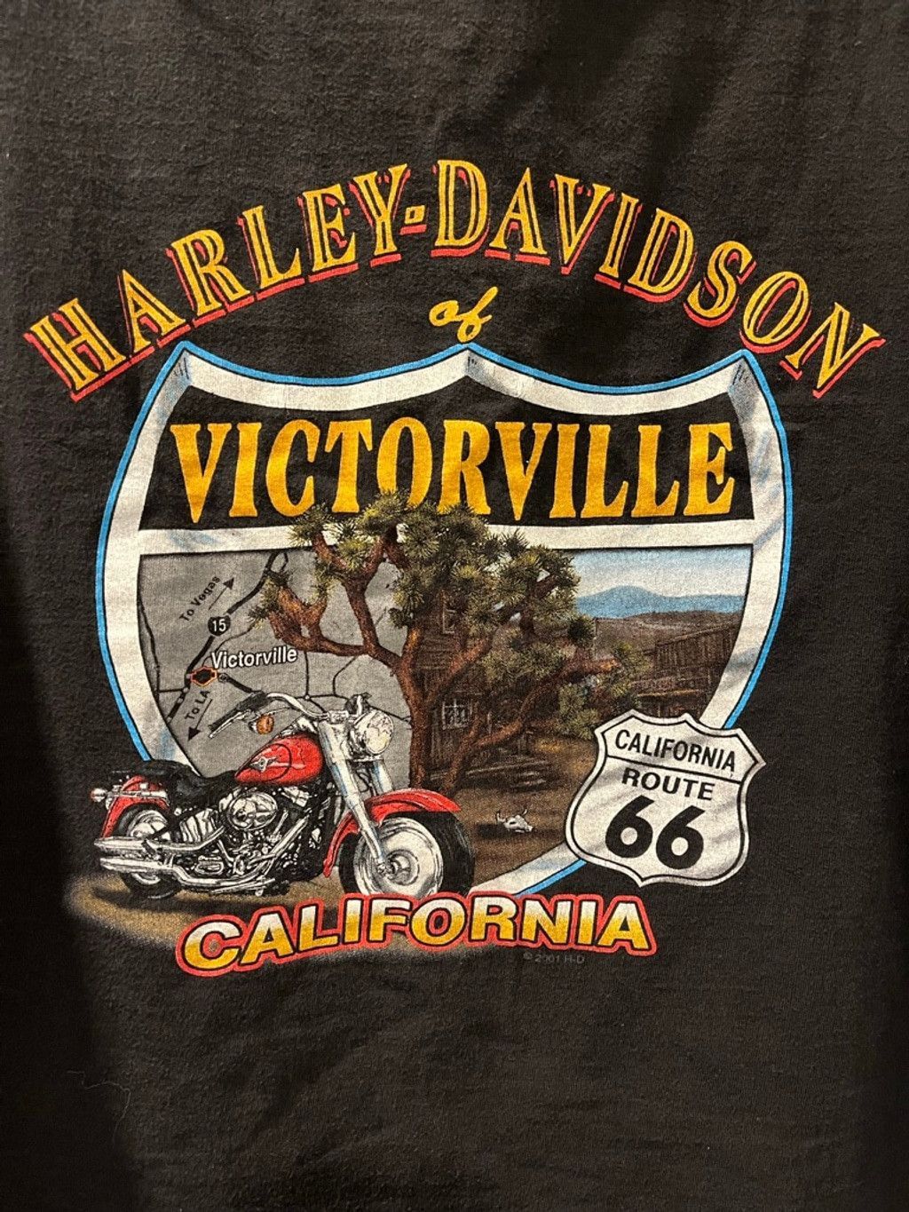 Harley Davidson Vintage 2000 Harley Davidson Flame T-Shirt Size 2XL Route 66 Size US XXL / EU 58 / 5 - 6 Thumbnail