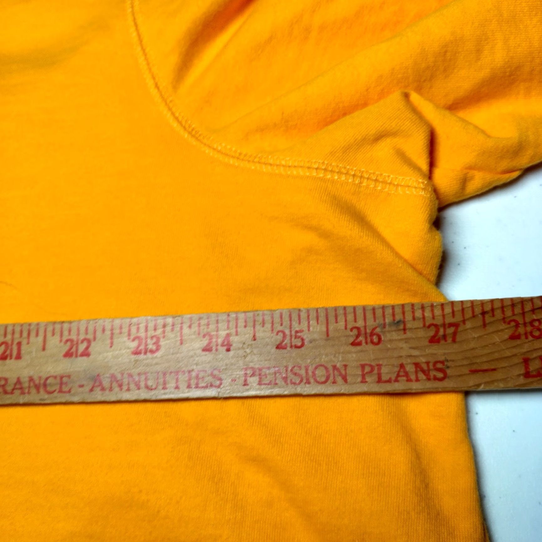 Vintage VINTAGE Onque Woman Button-Up Shirt Knit 2X Plus Size Yellow 3/4 Sleeve Pocket Retro Casual Womens Size XXL / US 16-18 / IT 52-54 - 4 Thumbnail