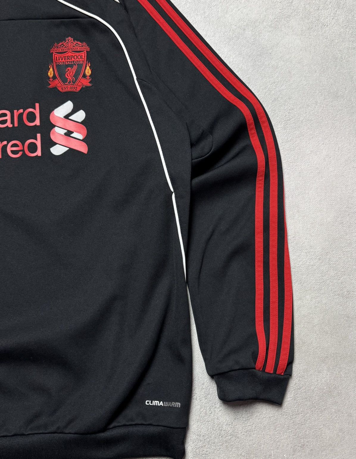 Adidas Liverpool 2010 2011 Football Soccer Sweatshirt Top Adidas Size US M / EU 48-50 / 2 - 6 Thumbnail