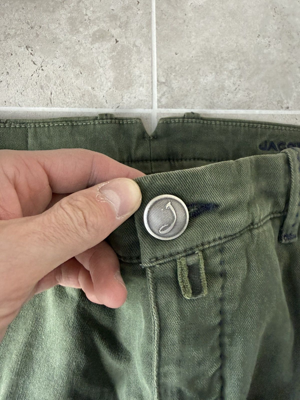 Jacob Cohen JACOB COHEN Comfort Bobby Chino Pants Size US 33 - 4 Thumbnail