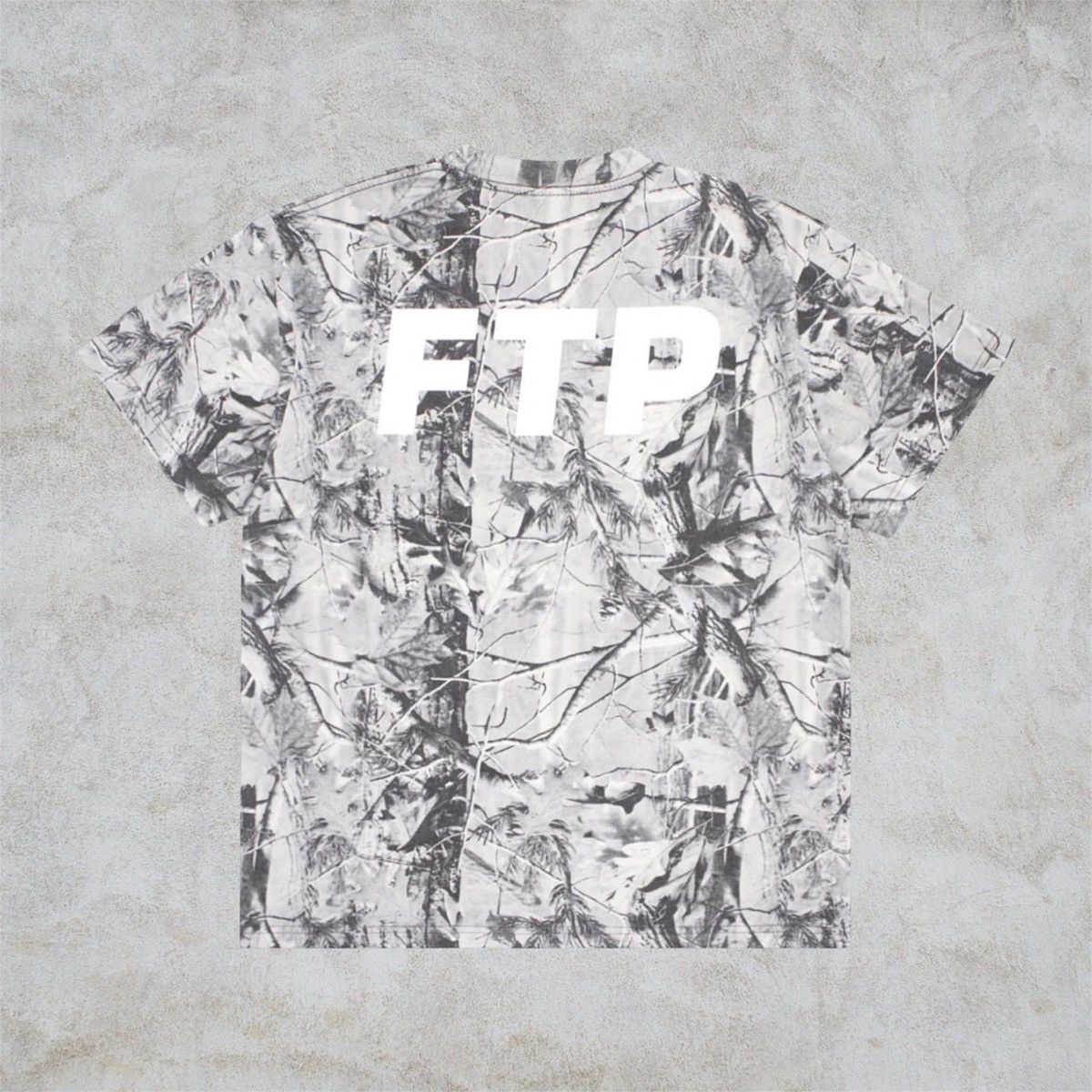 Fuck The Population FTP Gray Tree Camo Logo Tee Size US XL / EU 56 / 4 - 2 Thumbnail