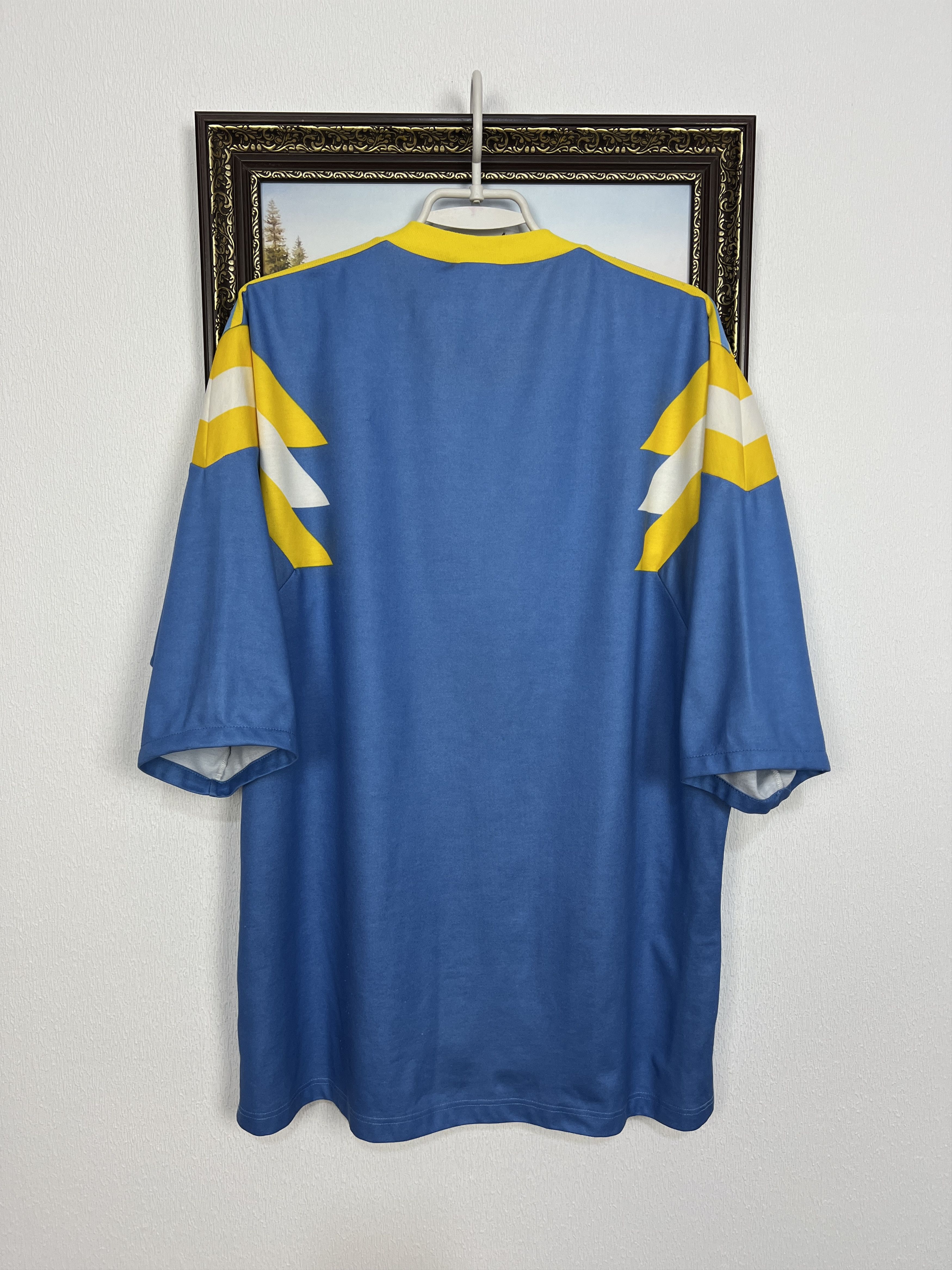 Adidas Vintage 90's Adidas Football Template Shirt Jersey Trikot Size US XL / EU 56 / 4 - 7 Thumbnail