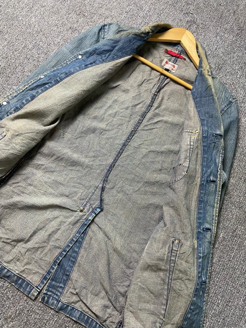 Japanese Brand Mac Keen Original Obedient Denim Jacket (186) Size US L / EU 52-54 / 3 - 8 Thumbnail