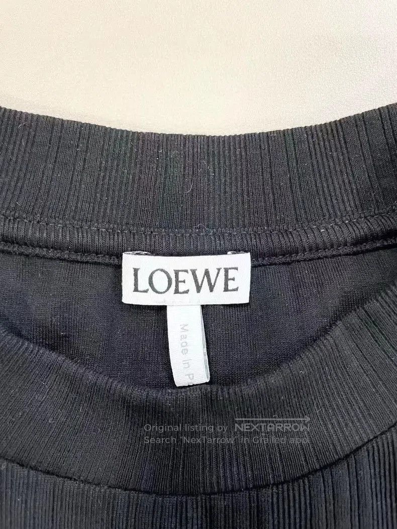 Loewe Loewe Black Knit Logo Short Sleeve Top. Size US M / EU 48-50 / 2 - 4 Thumbnail