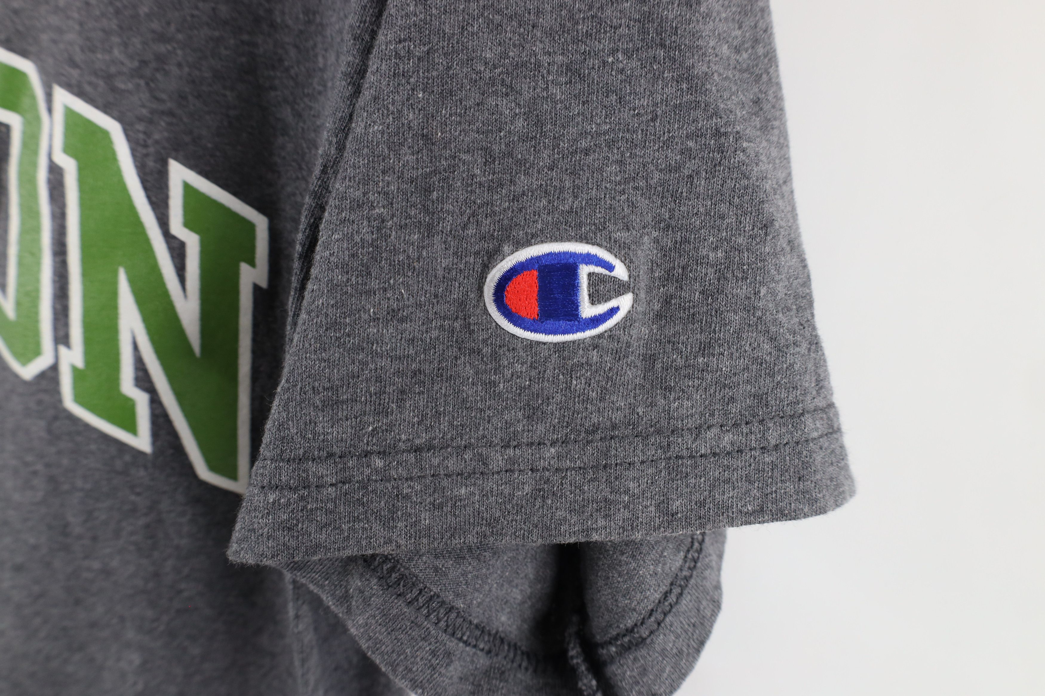 Champion × Vintage Vintage Champion Spell Out Block Letter Boston T-Shirt Gray Size US M / EU 48-50 / 2 - 4 Thumbnail
