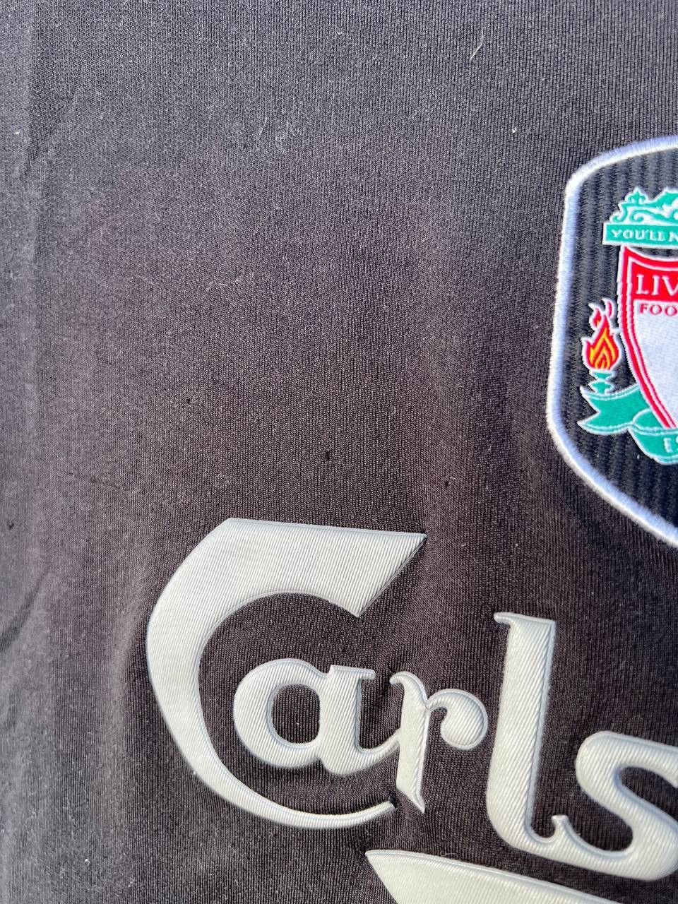 Reebok 2002/2003 LIVERPOOL FC AWAY SOCCER JERSEY FOOTBALL SHIRT XL Size US XL / EU 56 / 4 - 13 Thumbnail