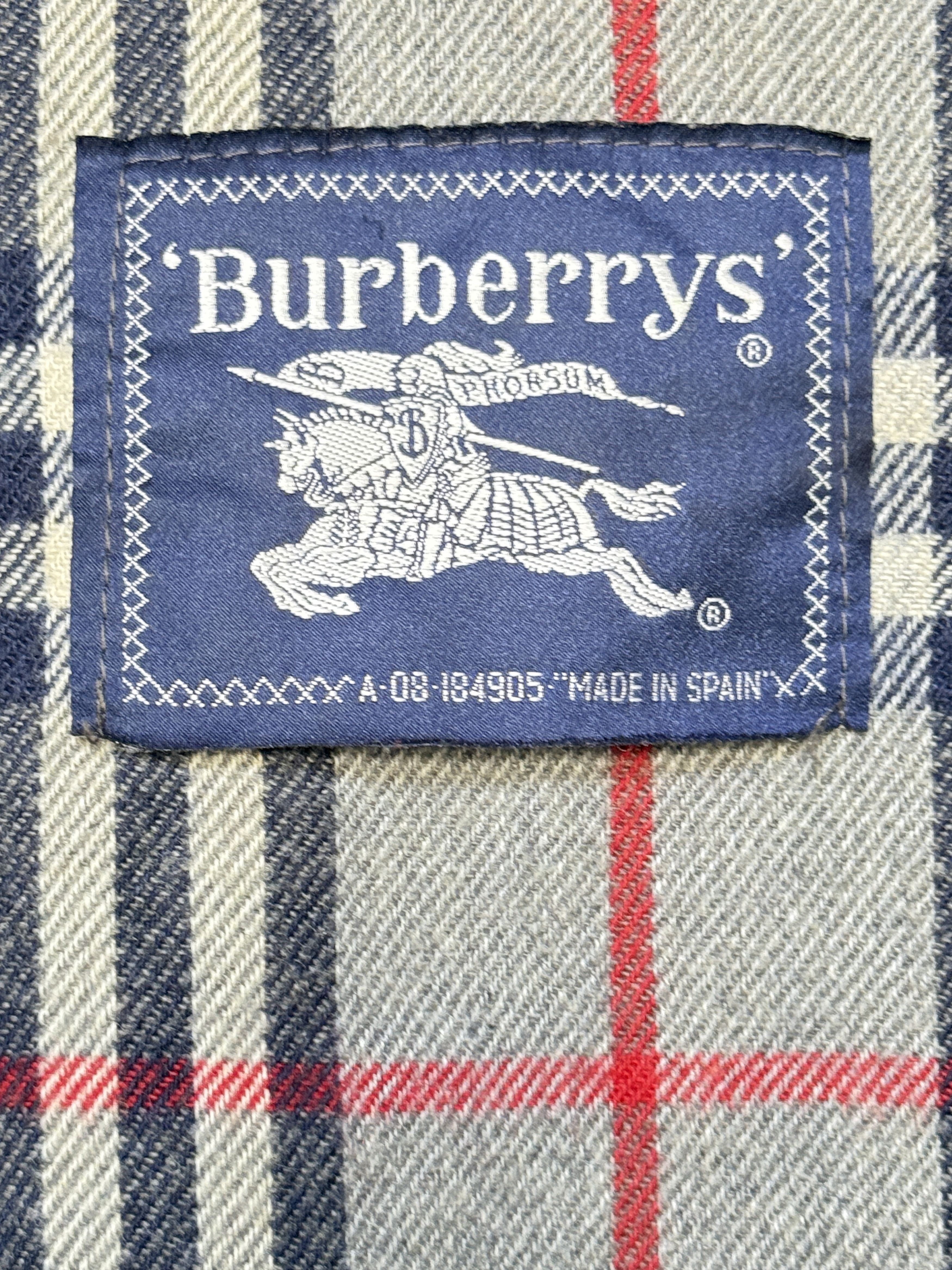 Burberry 🔥 rare 1990´s Burberry vintage wool bomber jacket Size US L / EU 52-54 / 3 - 8 Thumbnail
