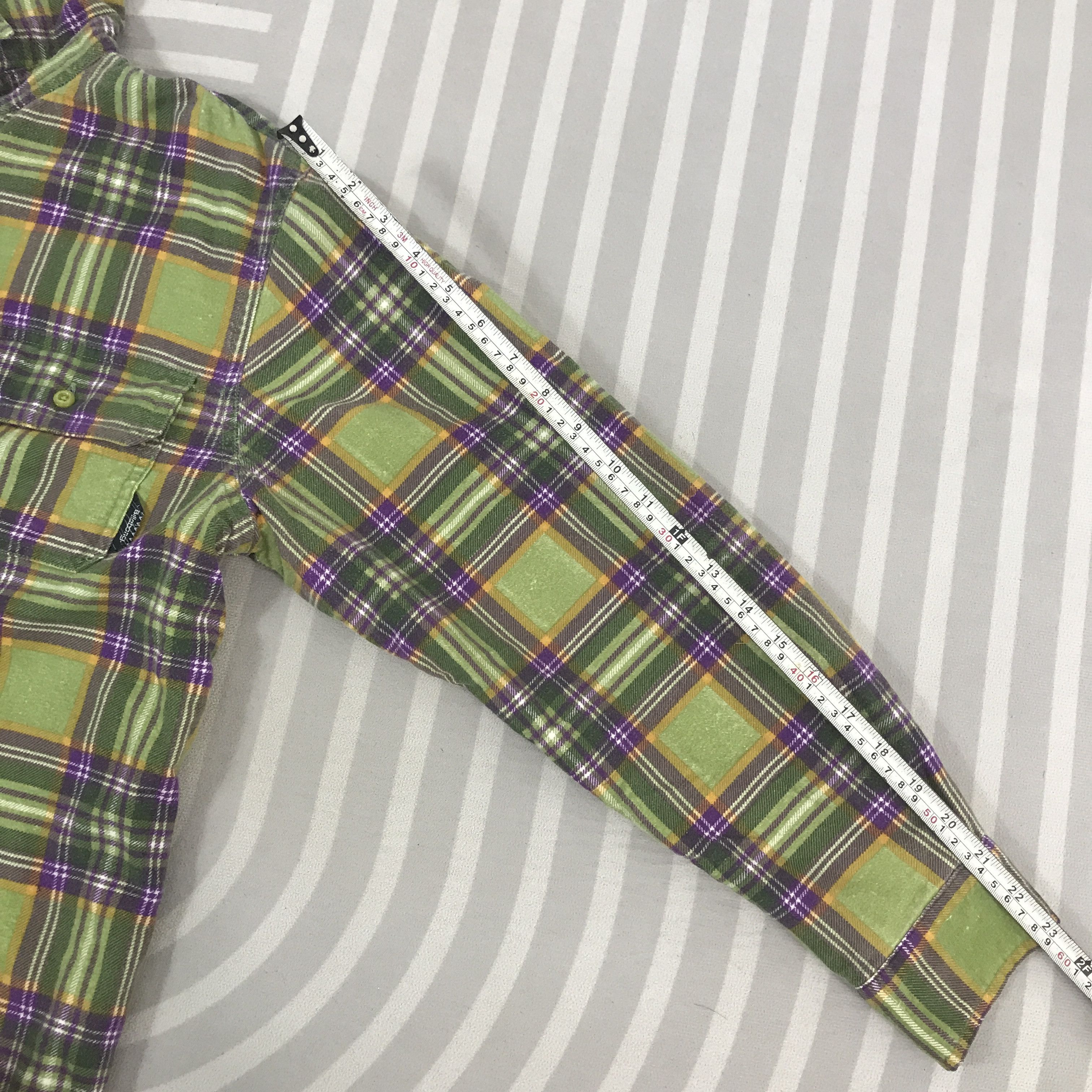 Billabong Vintage Billabong Tartan design button up shirt K62B16 Size US M / EU 48-50 / 2 - 6 Thumbnail