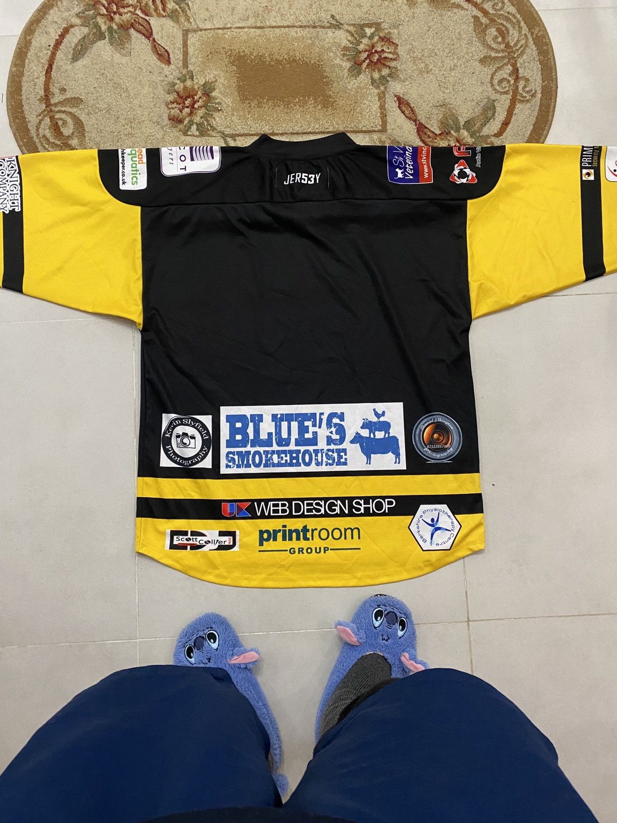 Other Bracknell Bees Jersey!RARE!team jersey53 Size US L / EU 52-54 / 3 - 11 Thumbnail