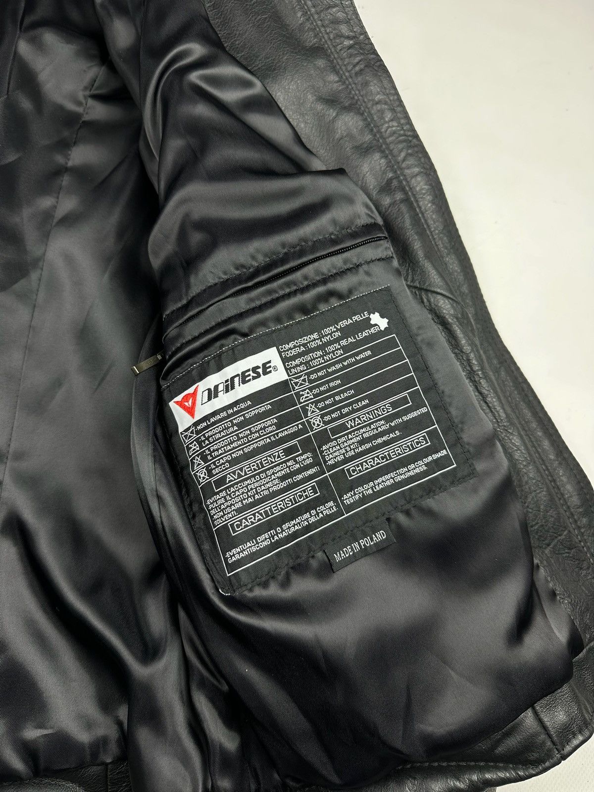 Dainese 90s Vintage Dainese Leather Biker Jacket yohji style Size US S / EU 44-46 / 1 - 4 Thumbnail