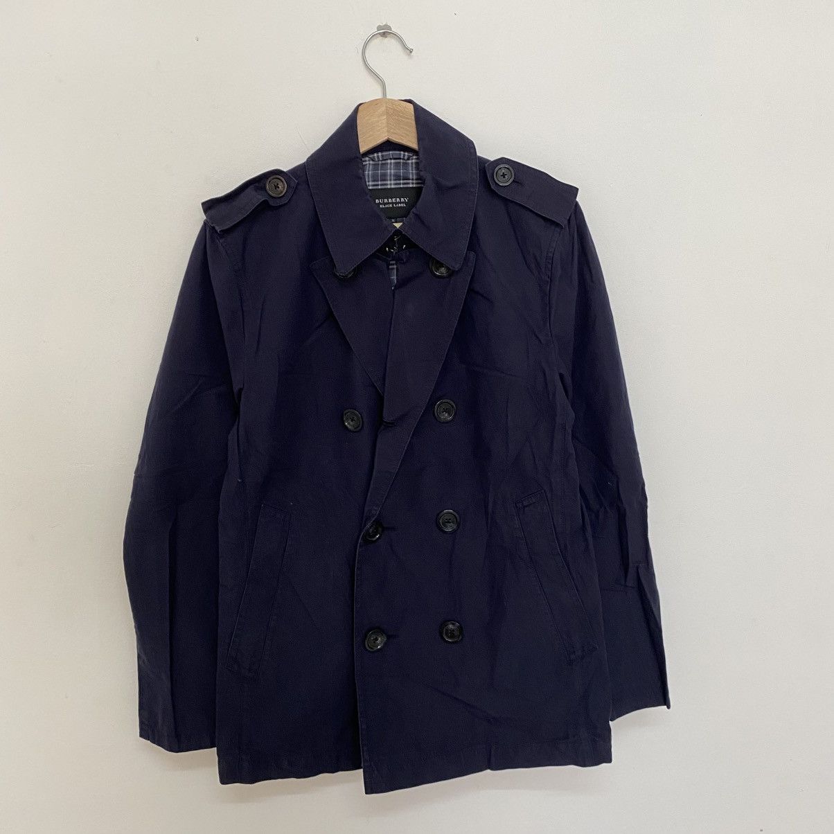 Burberry Vintage Burberry Black Label Short Trench Coat Jackets Size US M / EU 48-50 / 2 - 1 Thumbnail