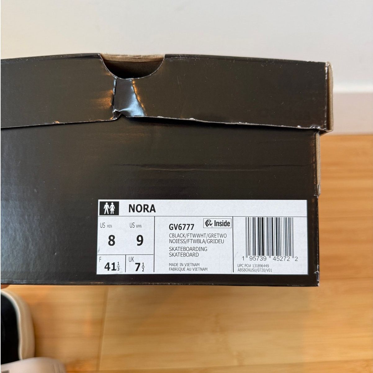Adidas Adidas Nora Sneakers Lace Up Black White Men's 8 New in Box Size US 8 / EU 41 - 12 Thumbnail