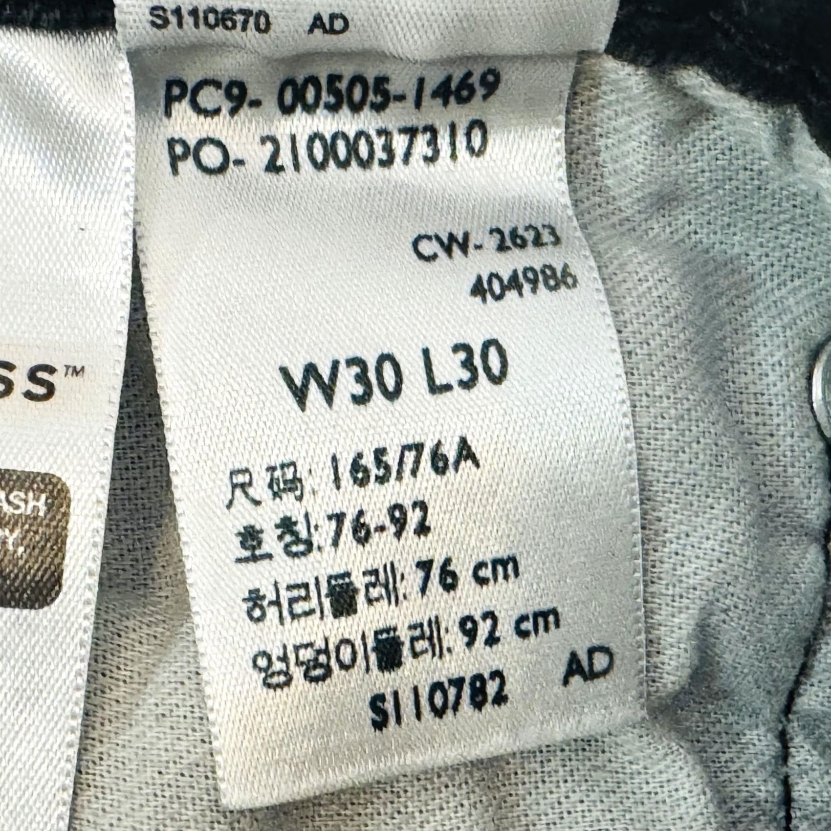 Levi's Levi's Jeans Slim Tapered 30x30 Charcoal Wash Black Denim Mid Rise 5-Pocket USA Logo Mens Size US 30 / EU 46 - 7 Thumbnail