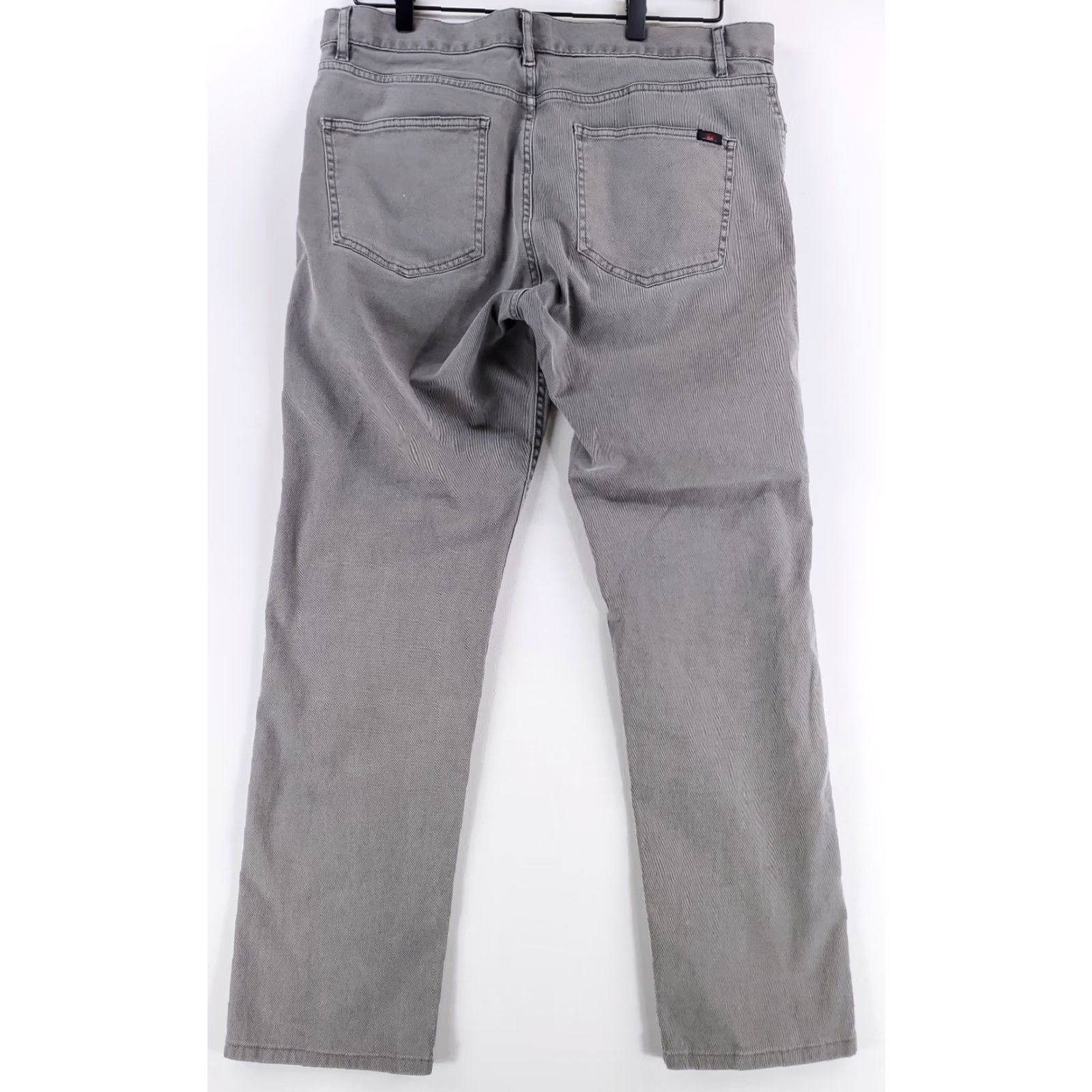 Faherty Faherty Jeans Gray Mens 34 Inseam 28 Comfort Twill Straight Pants Shirt/Jeans - Note: actual 34 x 28 may vary Size US 34 / EU 50 - 3 Thumbnail