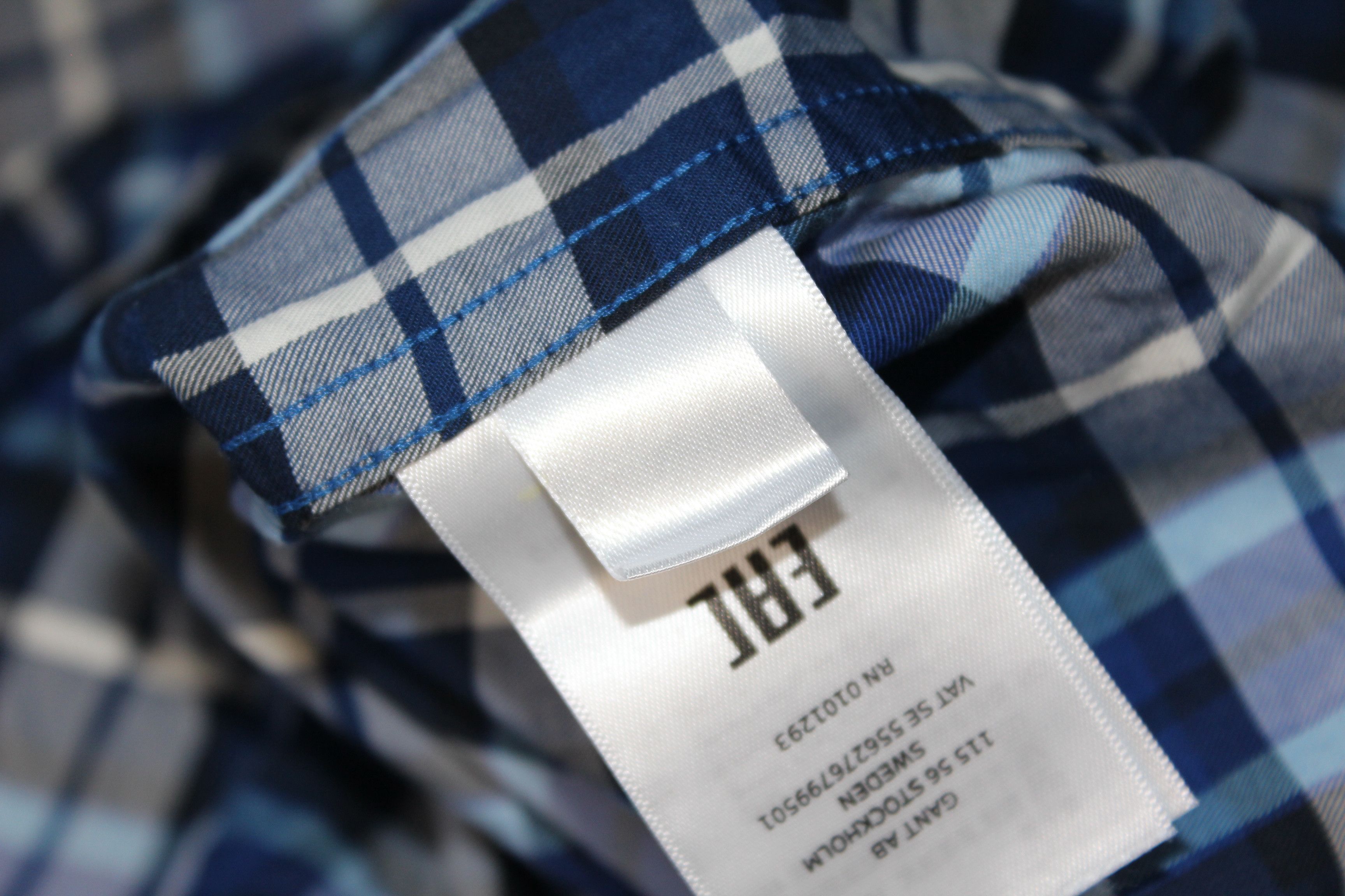 Gant GANT Long Sleeve Check Shirt Size US L / EU 52-54 / 3 - 9 Thumbnail