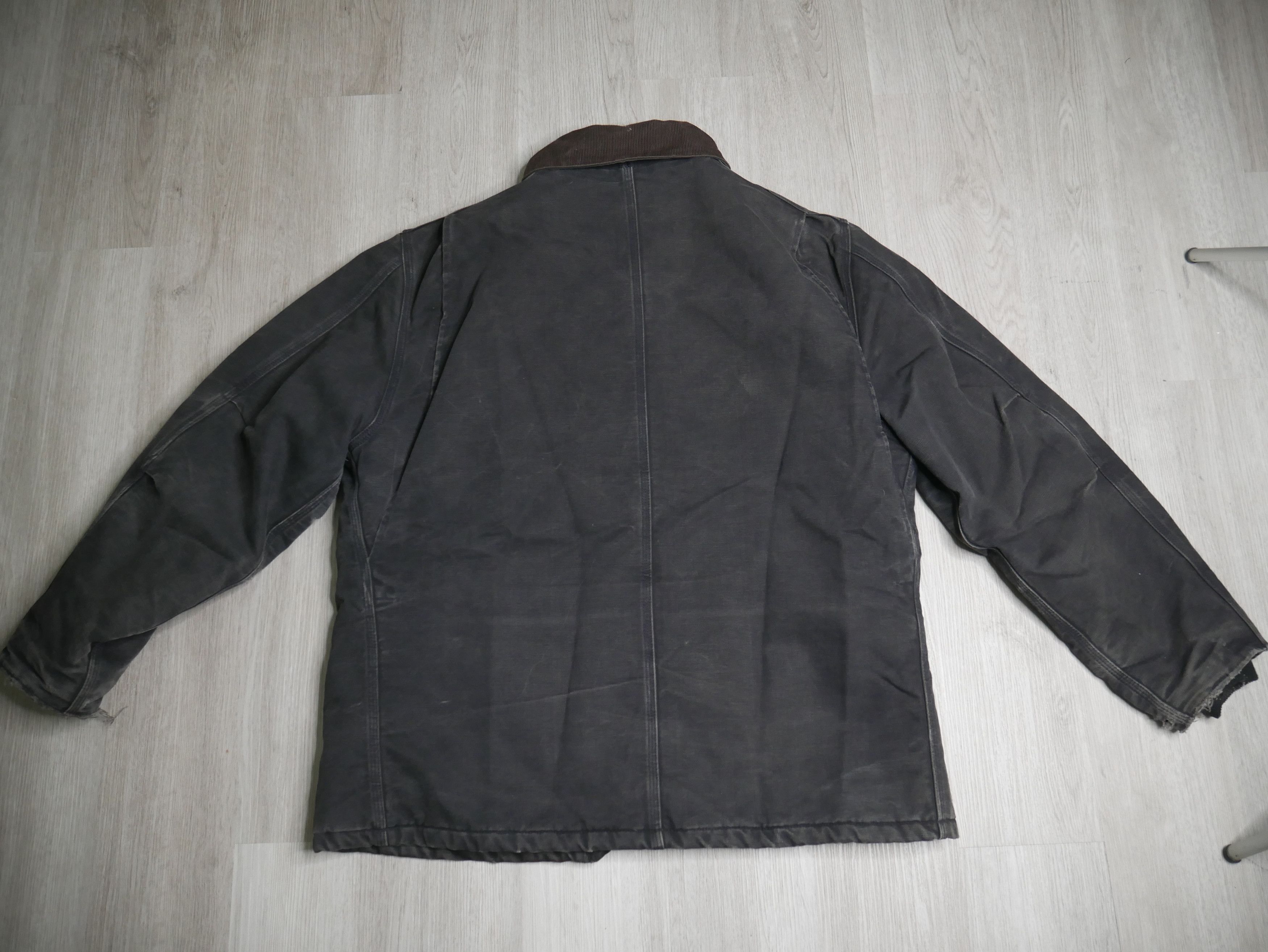 Carhartt Carhartt Detroit Jacket XL Faded Thrashed Cuffs Size US XL / EU 56 / 4 - 5 Thumbnail