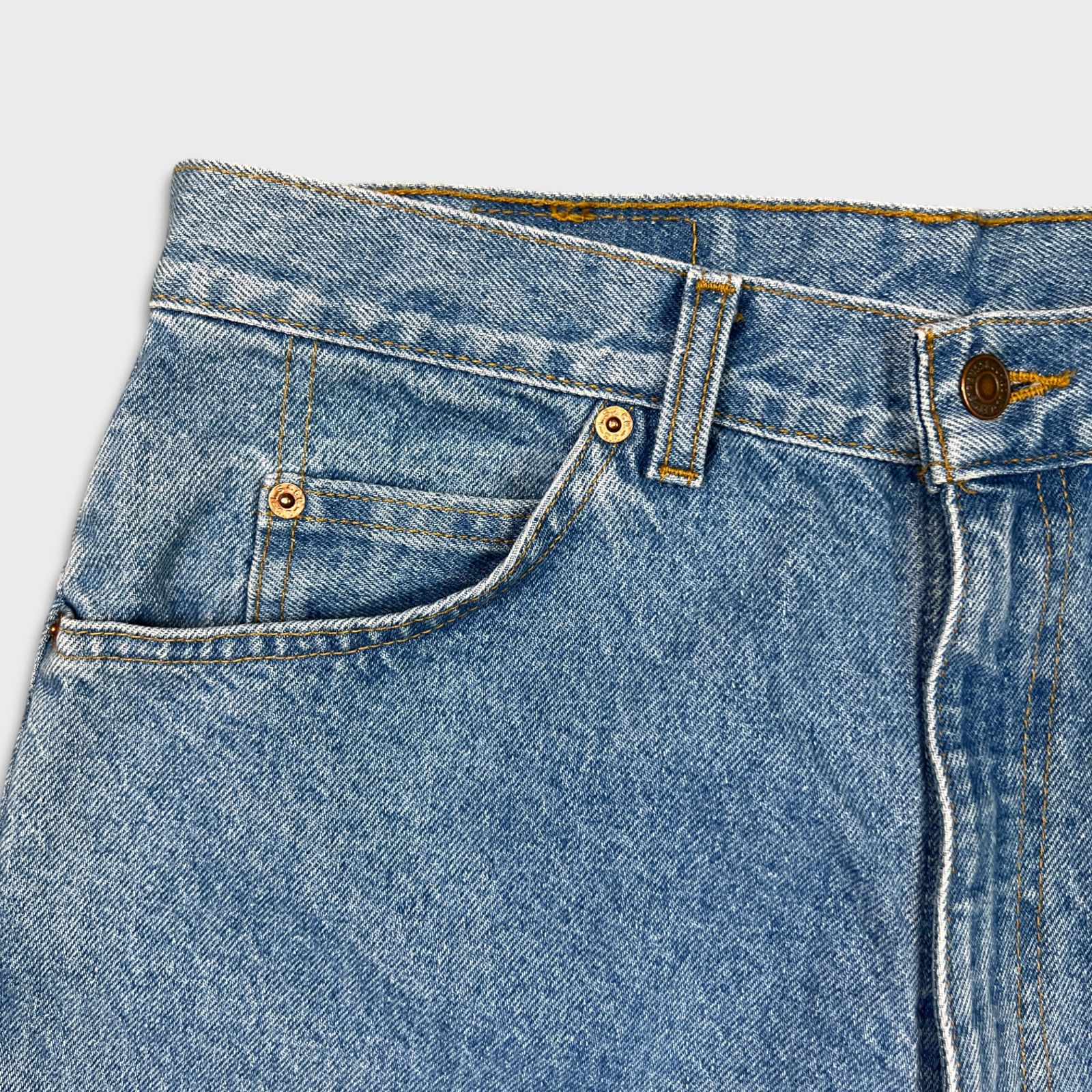 Levi's × Vintage Vintage Levi's Jeans 34x30 Orange Tab Baggy 90s Denim Pants Size US 34 / EU 50 - 3 Thumbnail