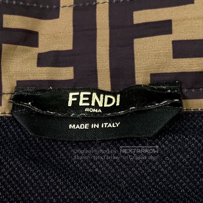 Fendi Fendi Brown logo lettering full print casual shorts Size US 36 / EU 52 - 5 Thumbnail
