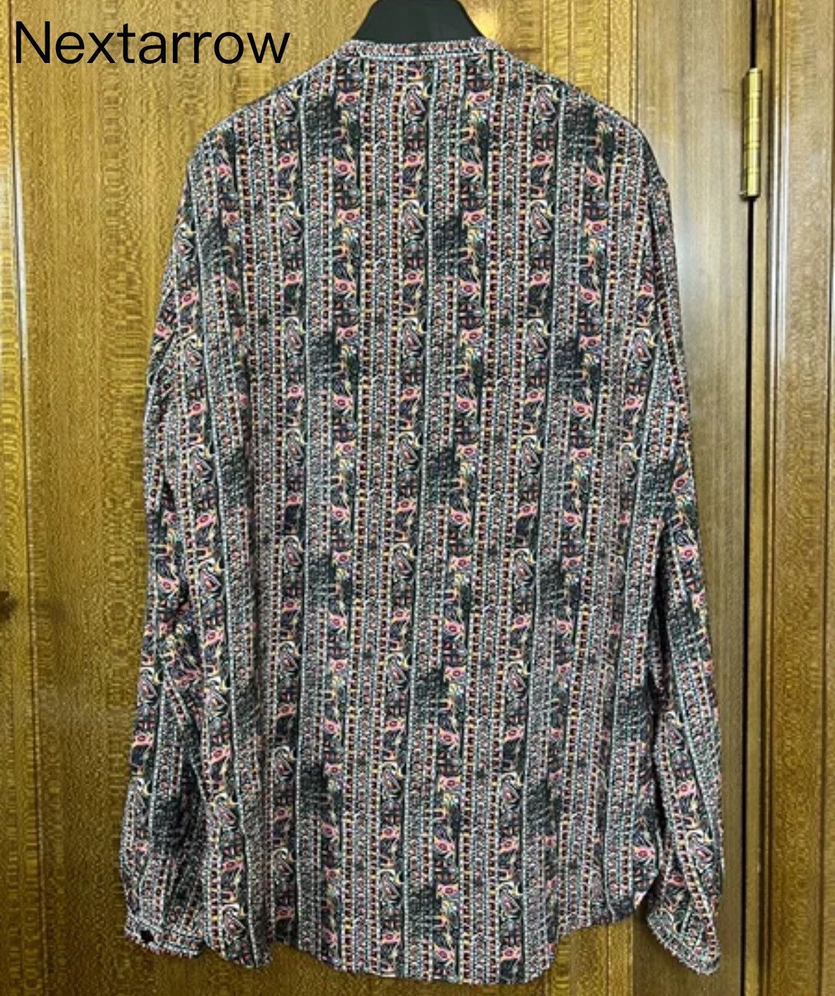 Saint Laurent Paris × Yves Saint Laurent Saint Laurent slp18ss silk clover totem shirt2412-Nextarrow Size US S / EU 44-46 / 1 - 2 Thumbnail
