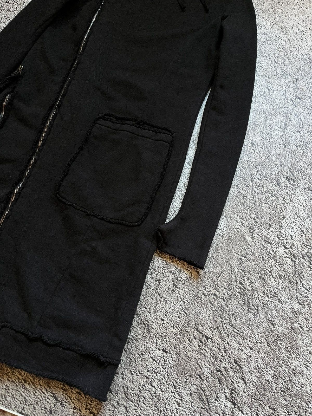 PAL OFFNER Pal Offner Asymmetric Hooded Long Jacket Size 3 (fits M-L) Size M / US 6-8 / IT 42-44 - 5 Thumbnail