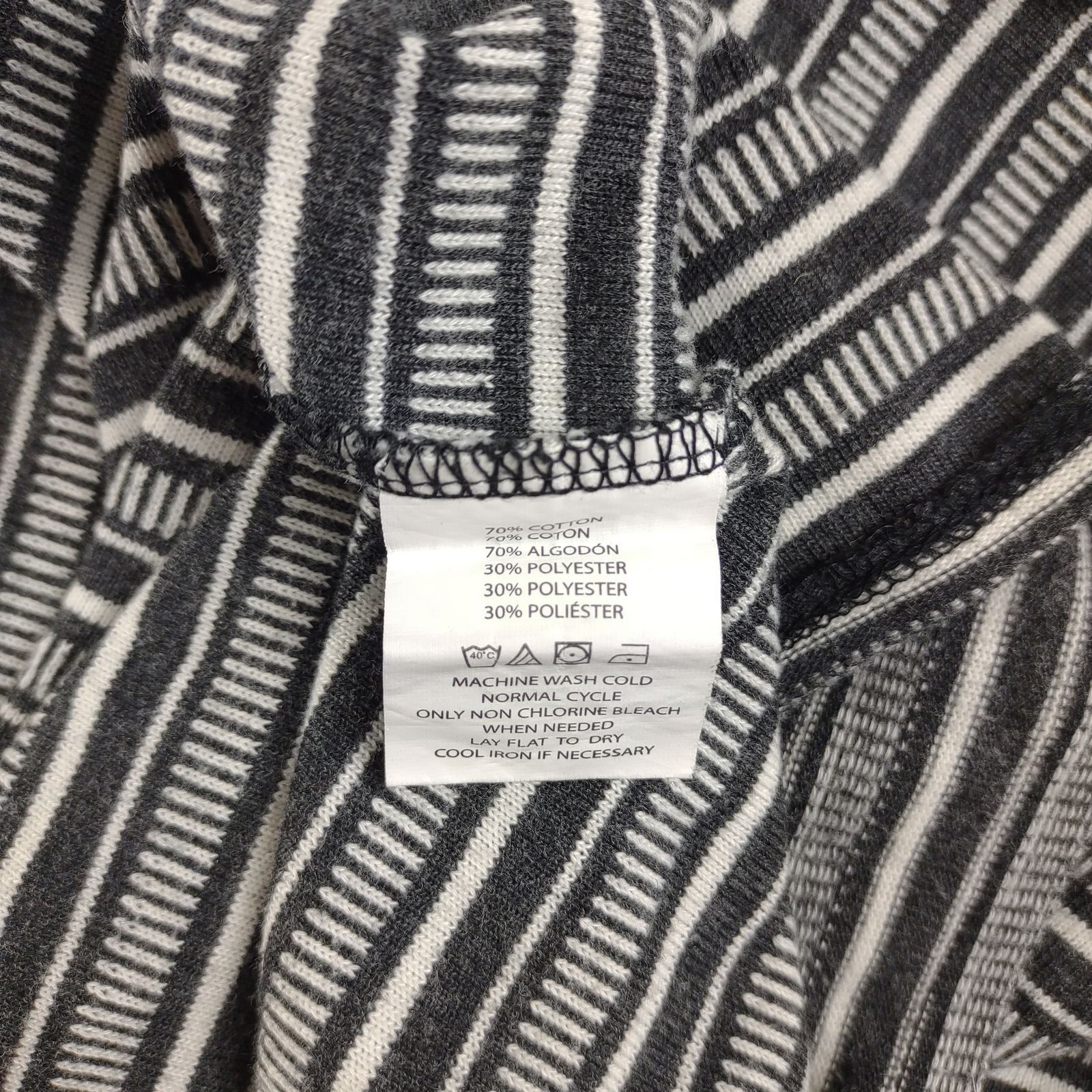 O'Neill O'NEILL Harvey Baja Stripe Open Cardigan Sweater Flyaway Top Size L / US 10 / IT 46 - 6 Thumbnail