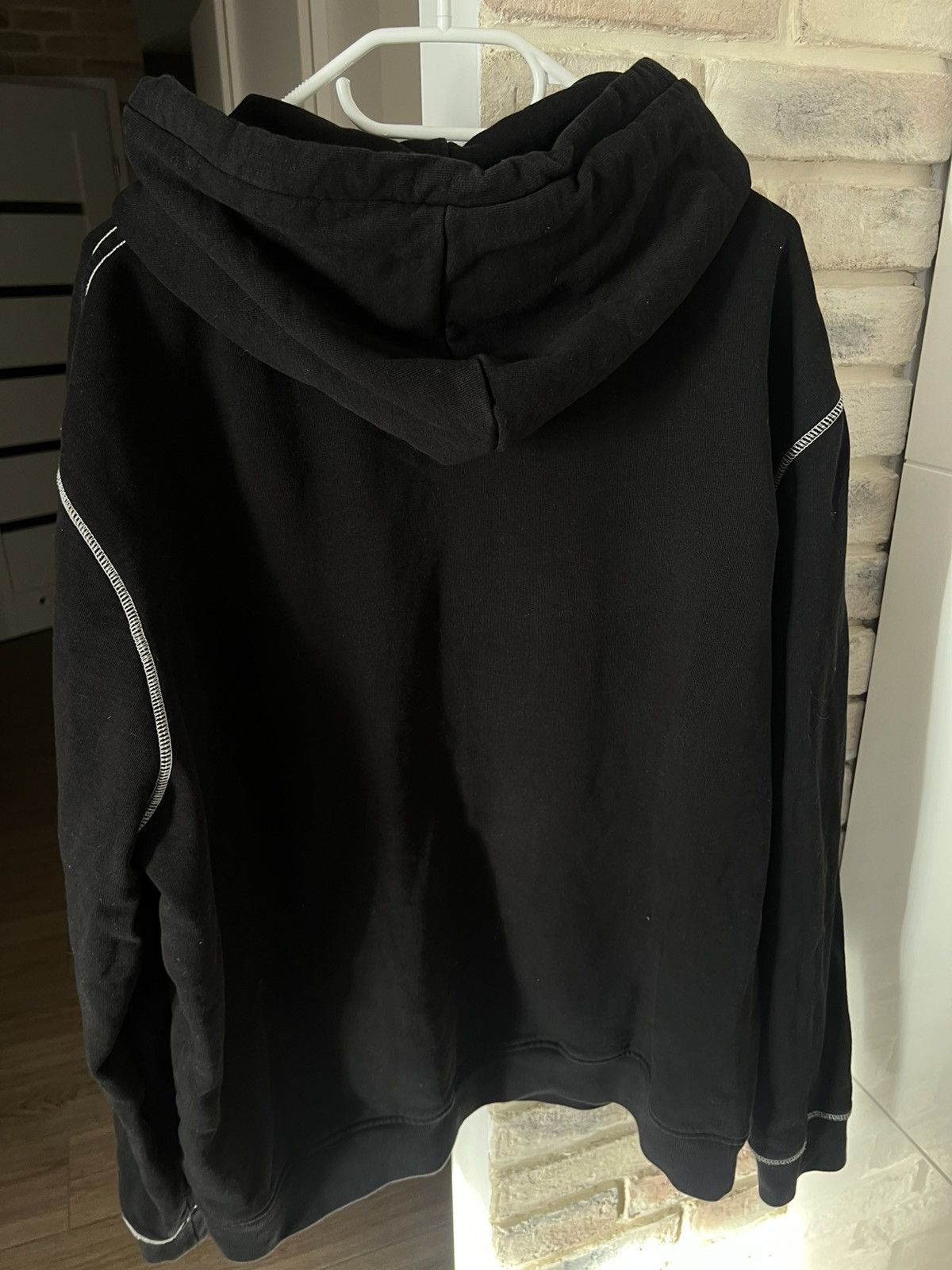 Allsaints Avant Garde Allsaints Amir OTH Embroidered Logo Hoodie Size US L / EU 52-54 / 3 - 4 Thumbnail